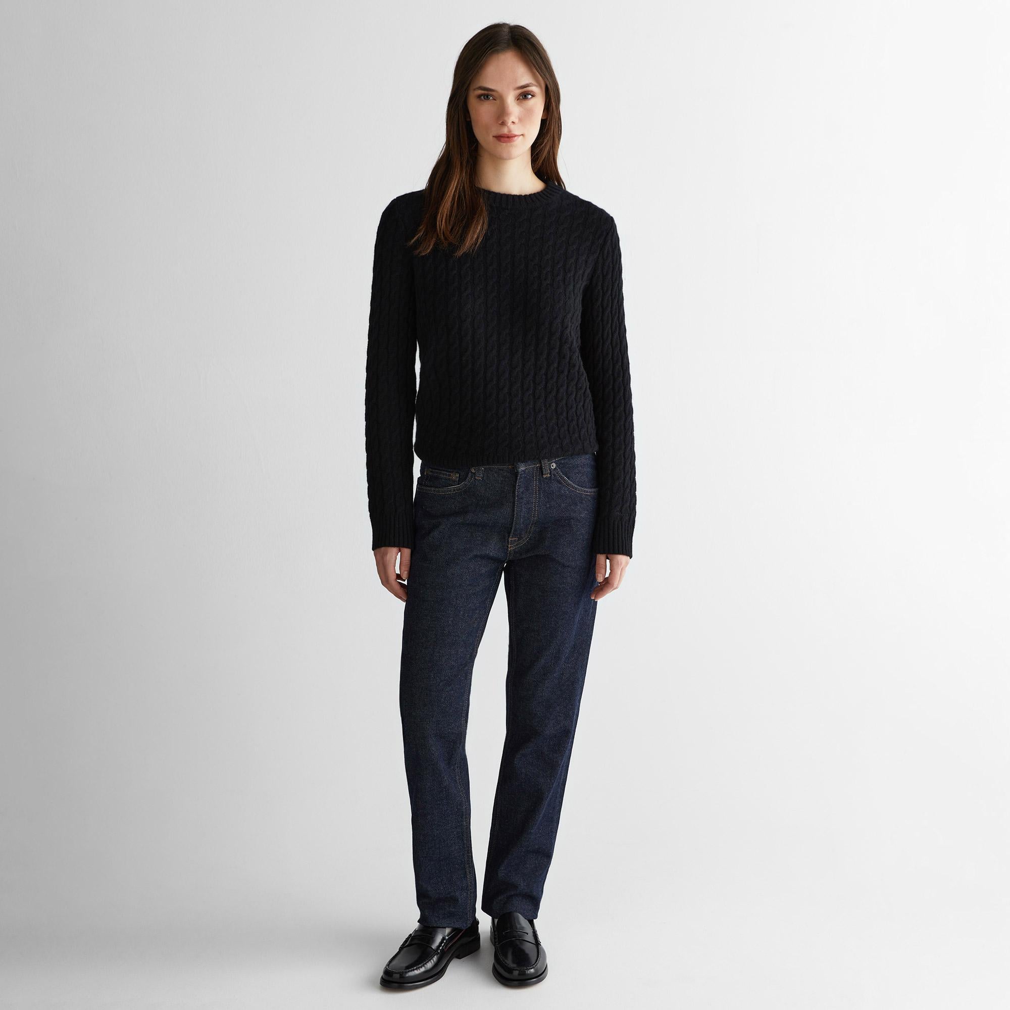 GANT Kadın Siyah Regular Fit Triko