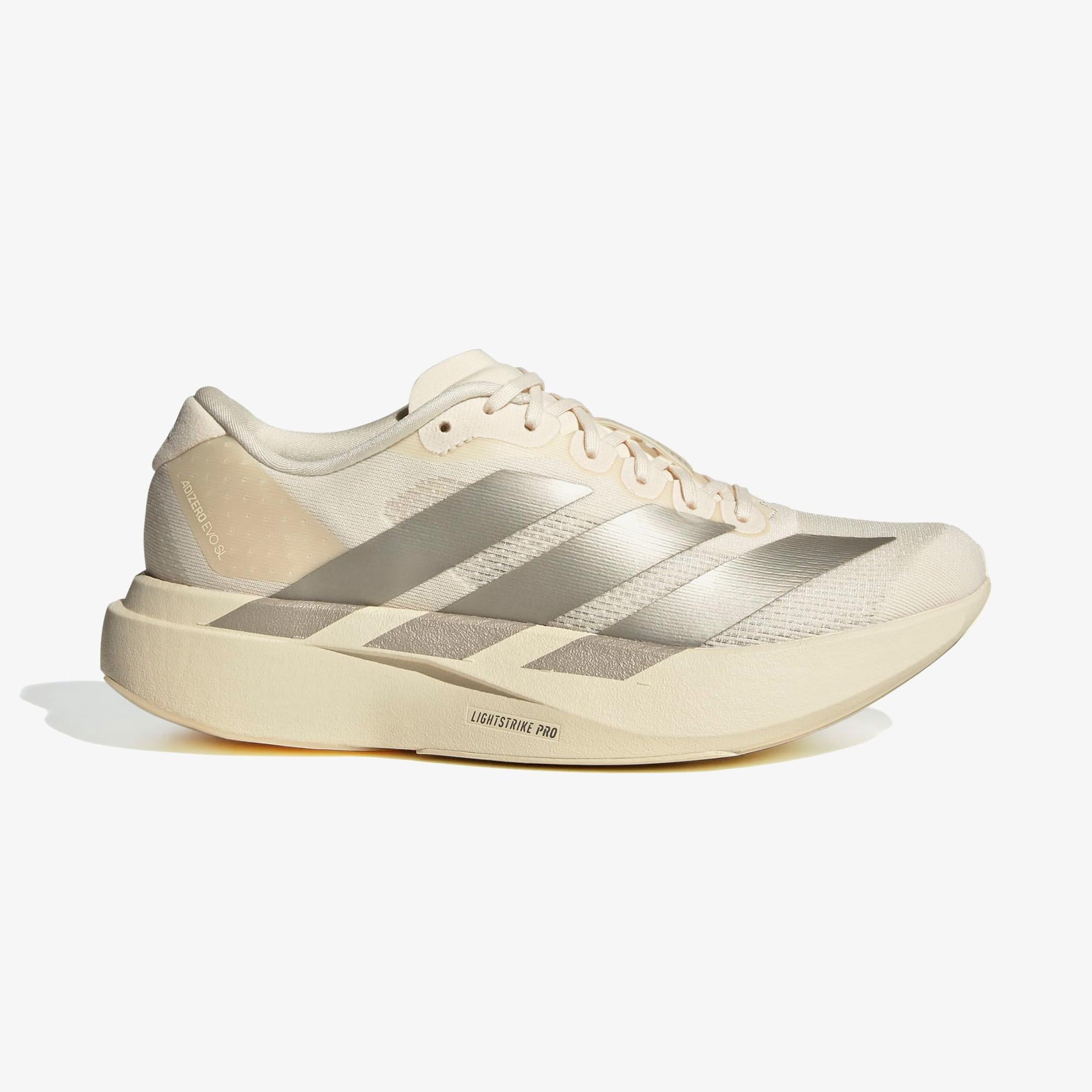 adidas Adizero Evo SL Kadın Krem Spor Ayakkabı