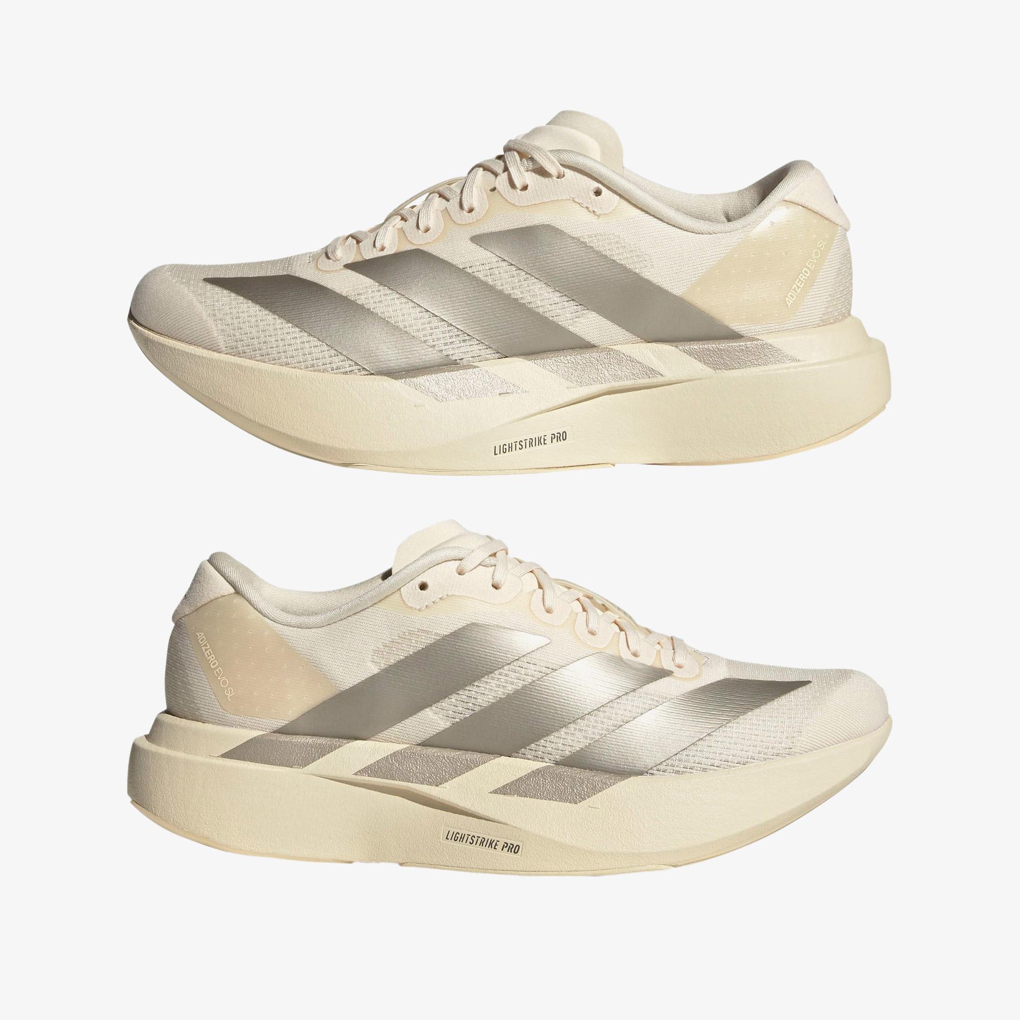adidas Adizero Evo SL Kadın Krem Spor Ayakkabı