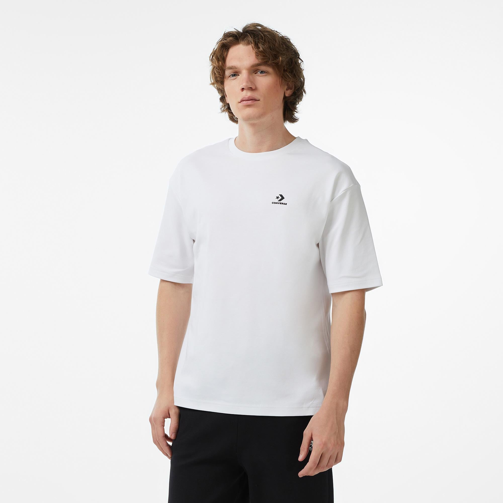 Converse Erkek Beyaz T-Shirt