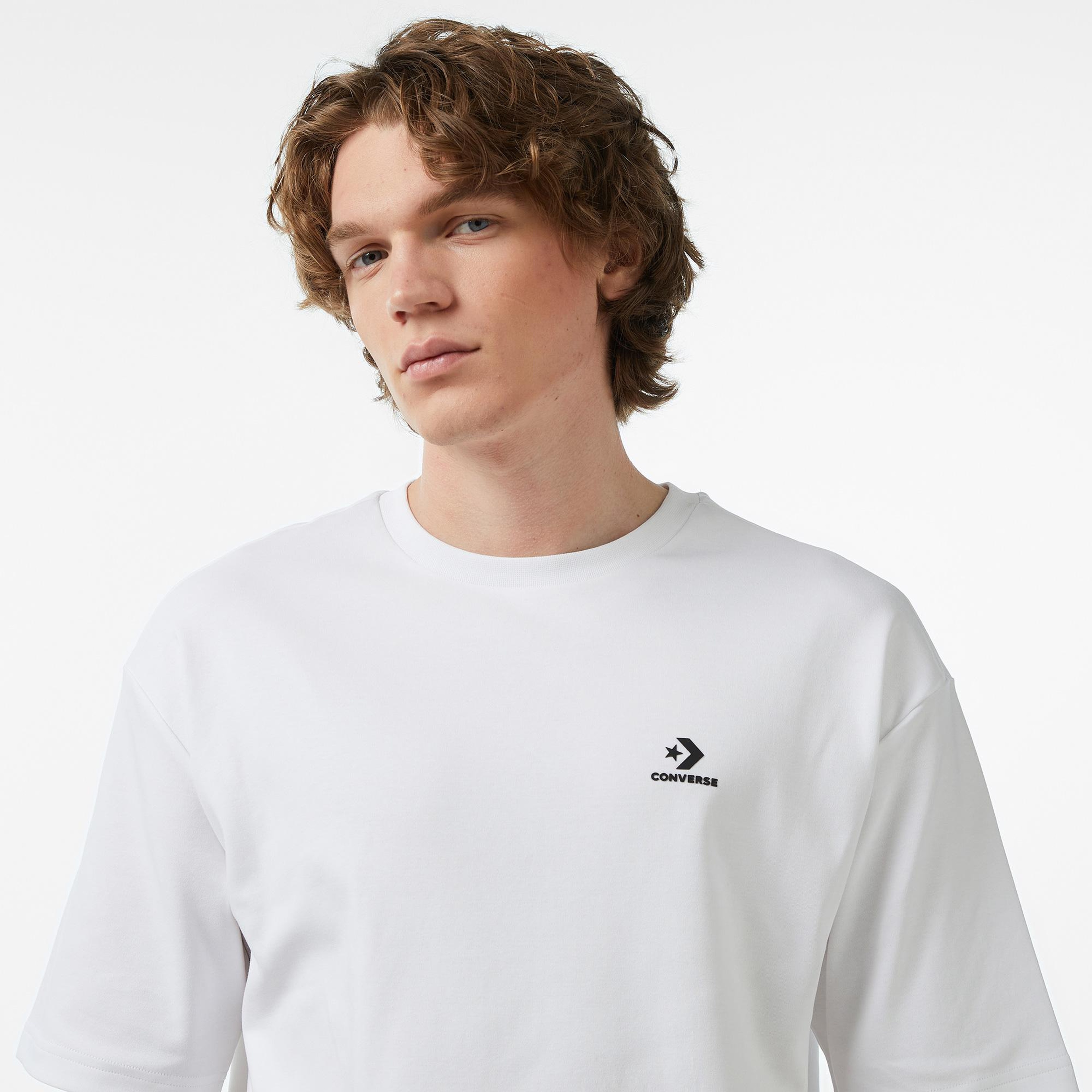 Converse Erkek Beyaz T-Shirt