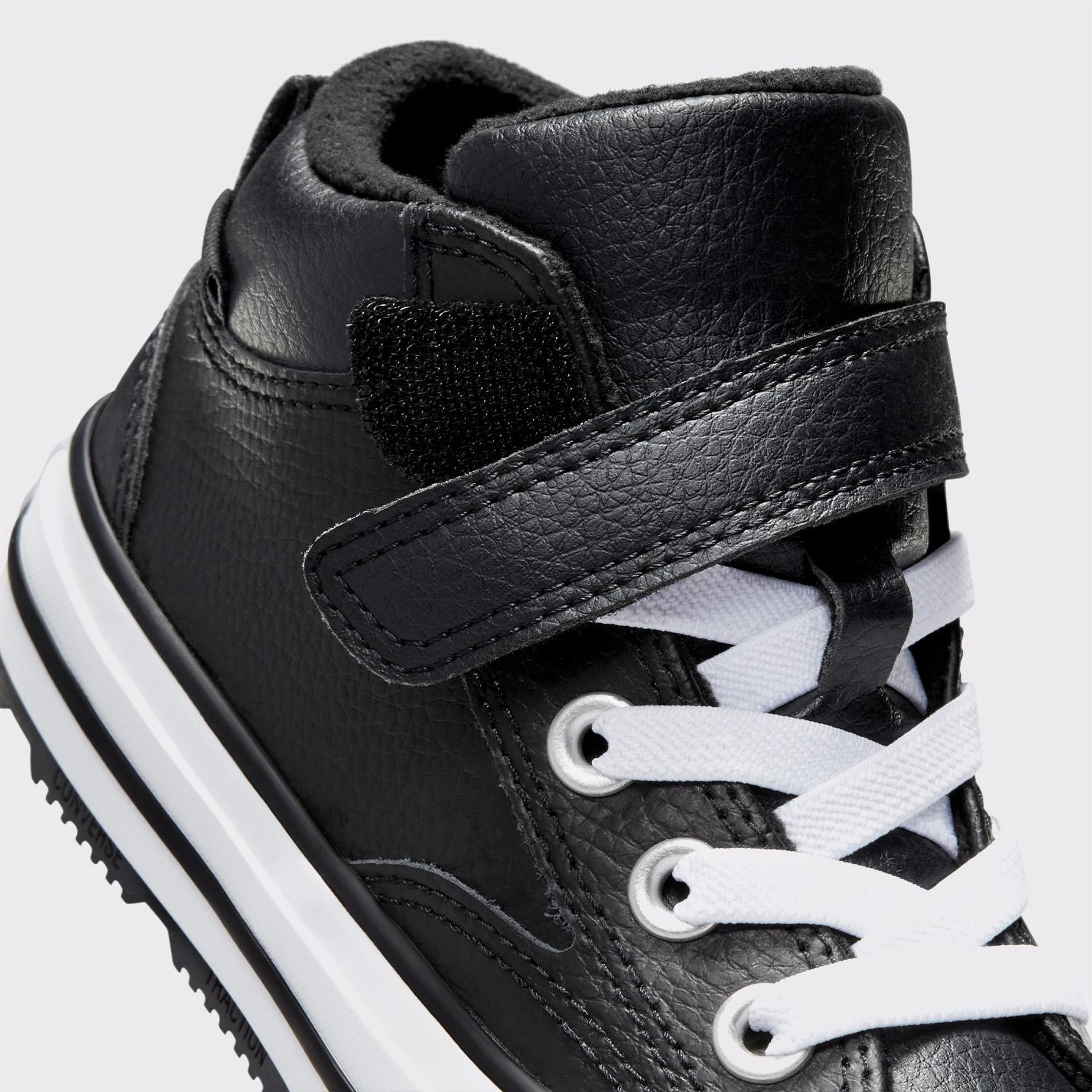 Converse Chuck Taylor All Star Malden Street Çocuk Siyah Deri Sneaker