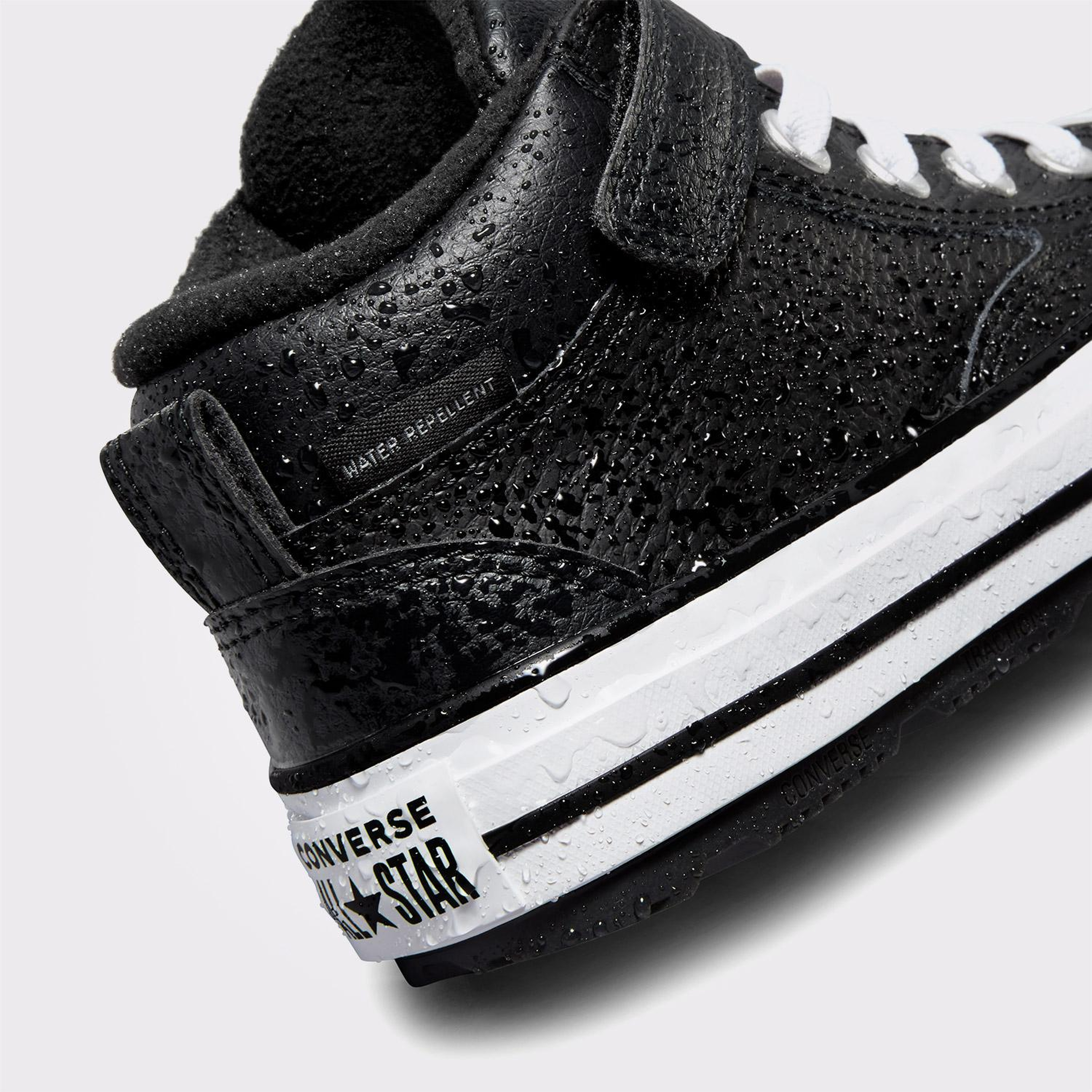 Converse Chuck Taylor All Star Malden Street Çocuk Siyah Deri Sneaker
