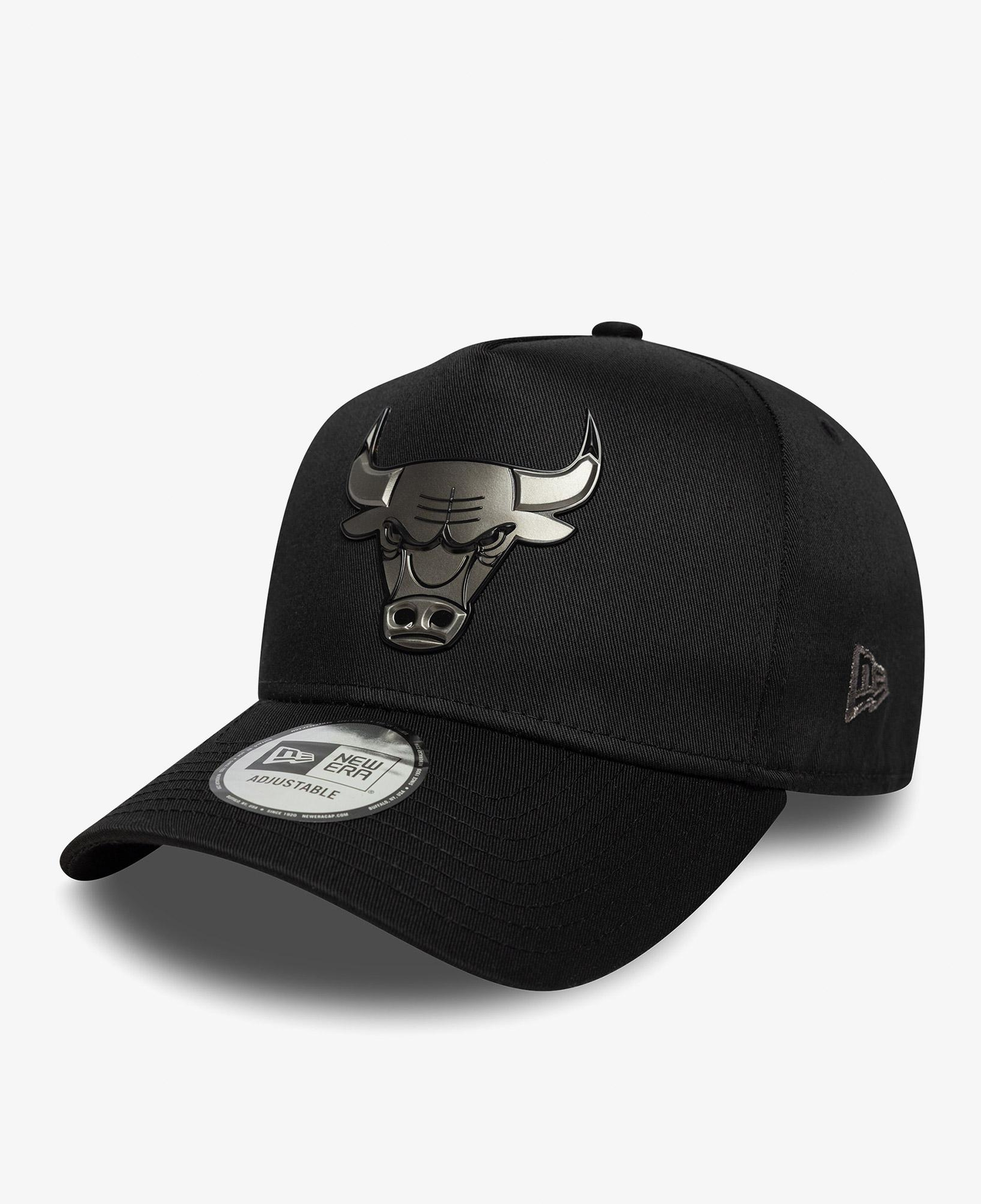 New Era Metallic Eframe Chicago Bulls Unisex Siyah Şapka