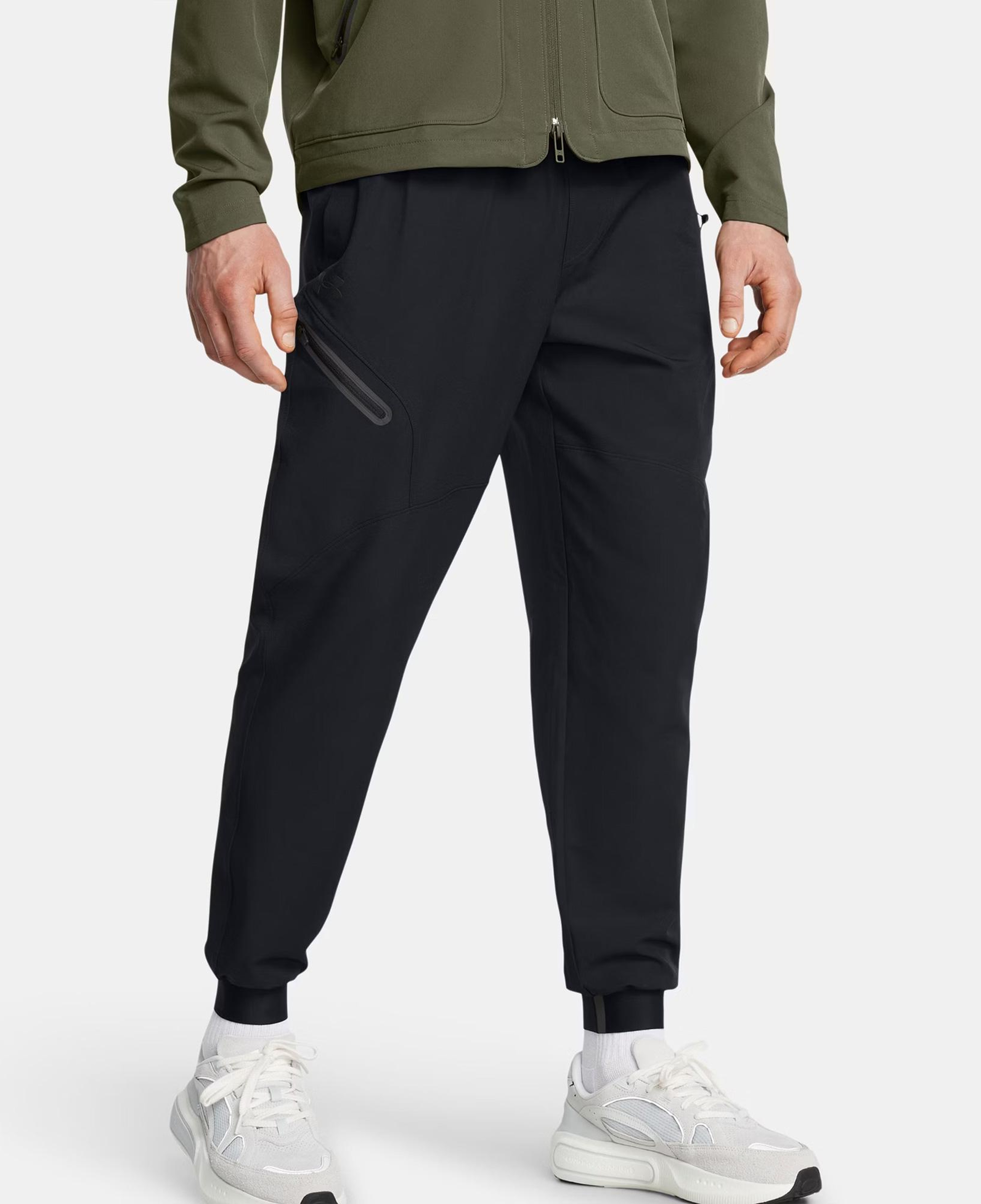 Under Armour Unstoppable Vented Erkek Siyah Eşofman Altı