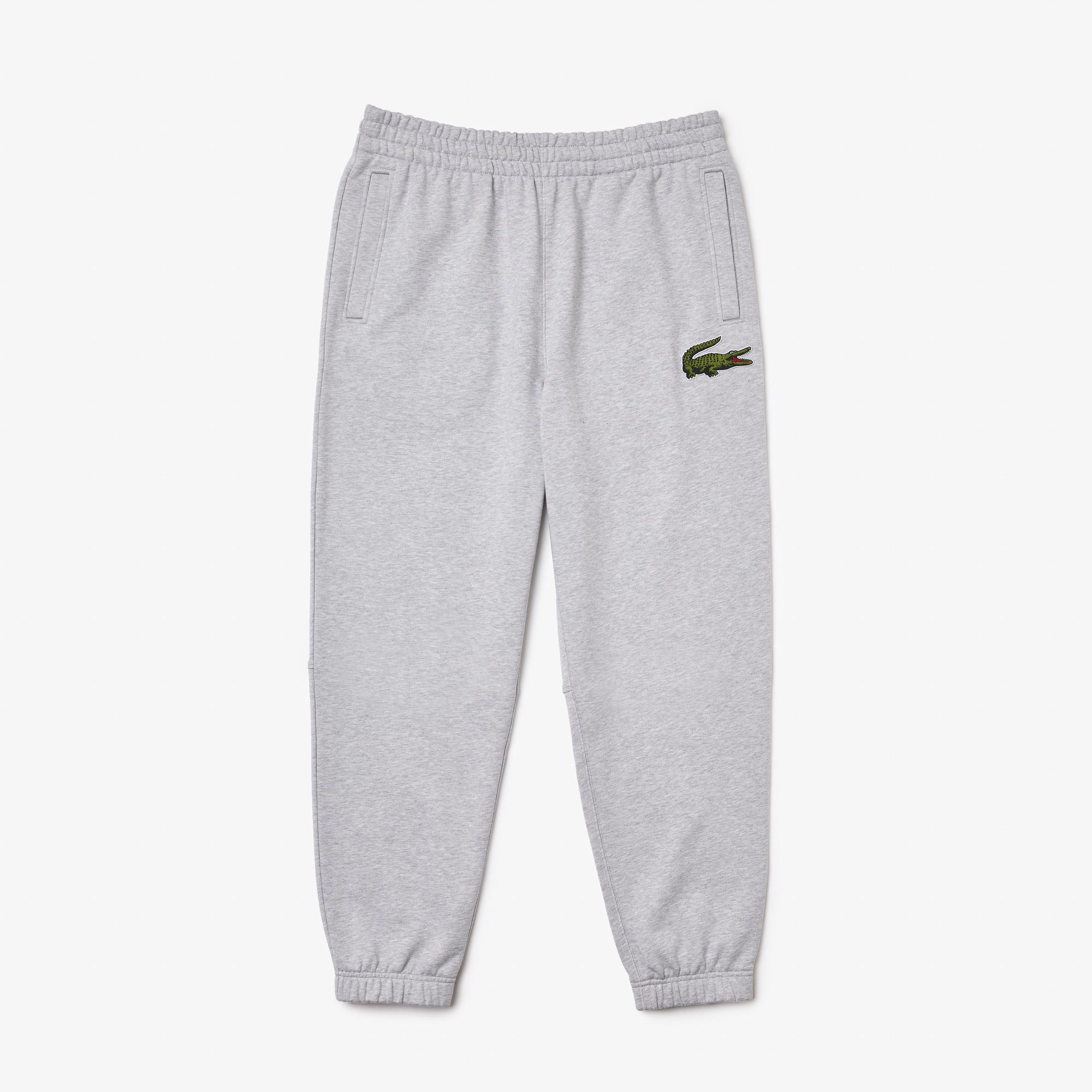 Lacoste Unisex Regular Fit Organik Pamuk Gri Eşofman Altı