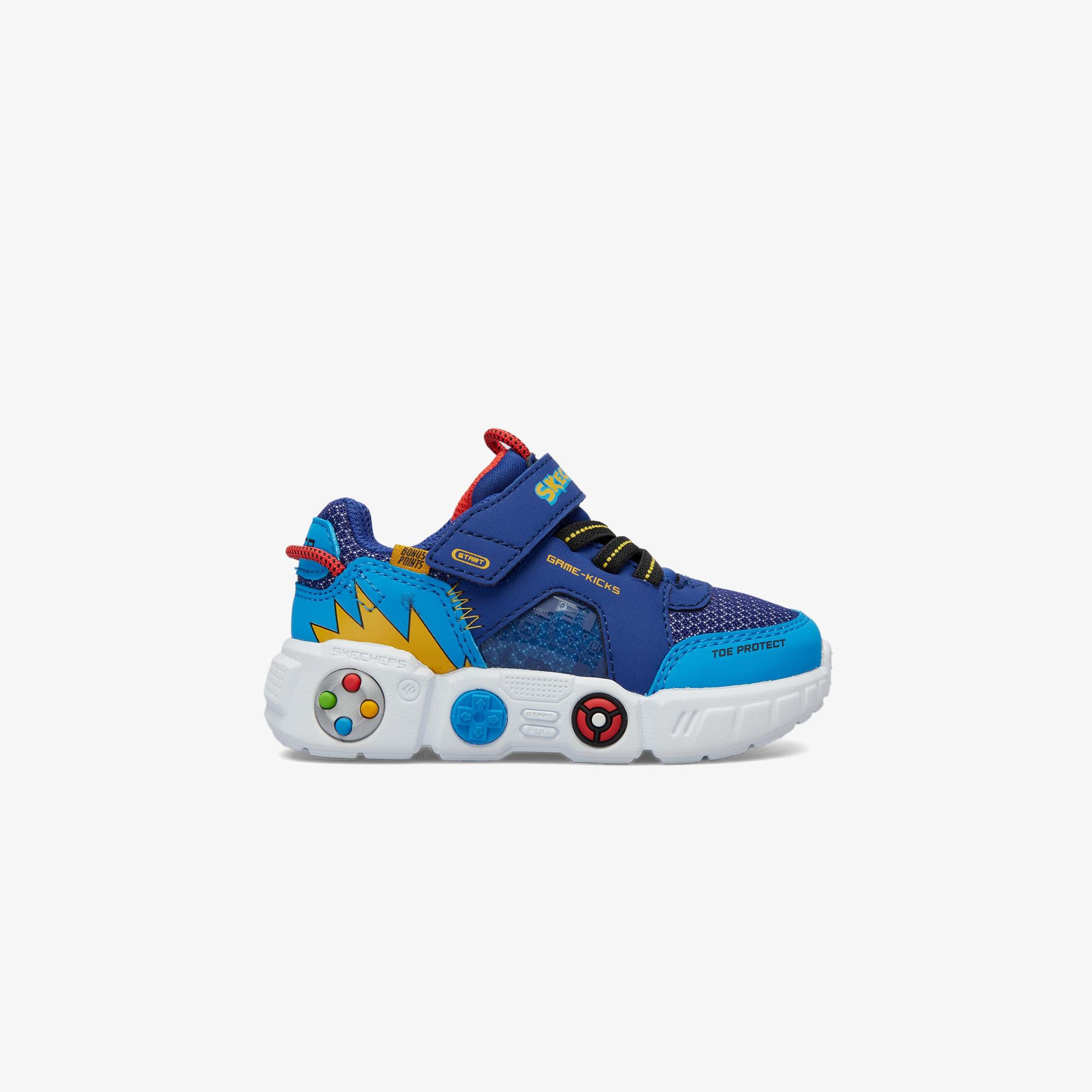 Skechers Lil Gametronix Bebek Mavi Spor Ayakkabı