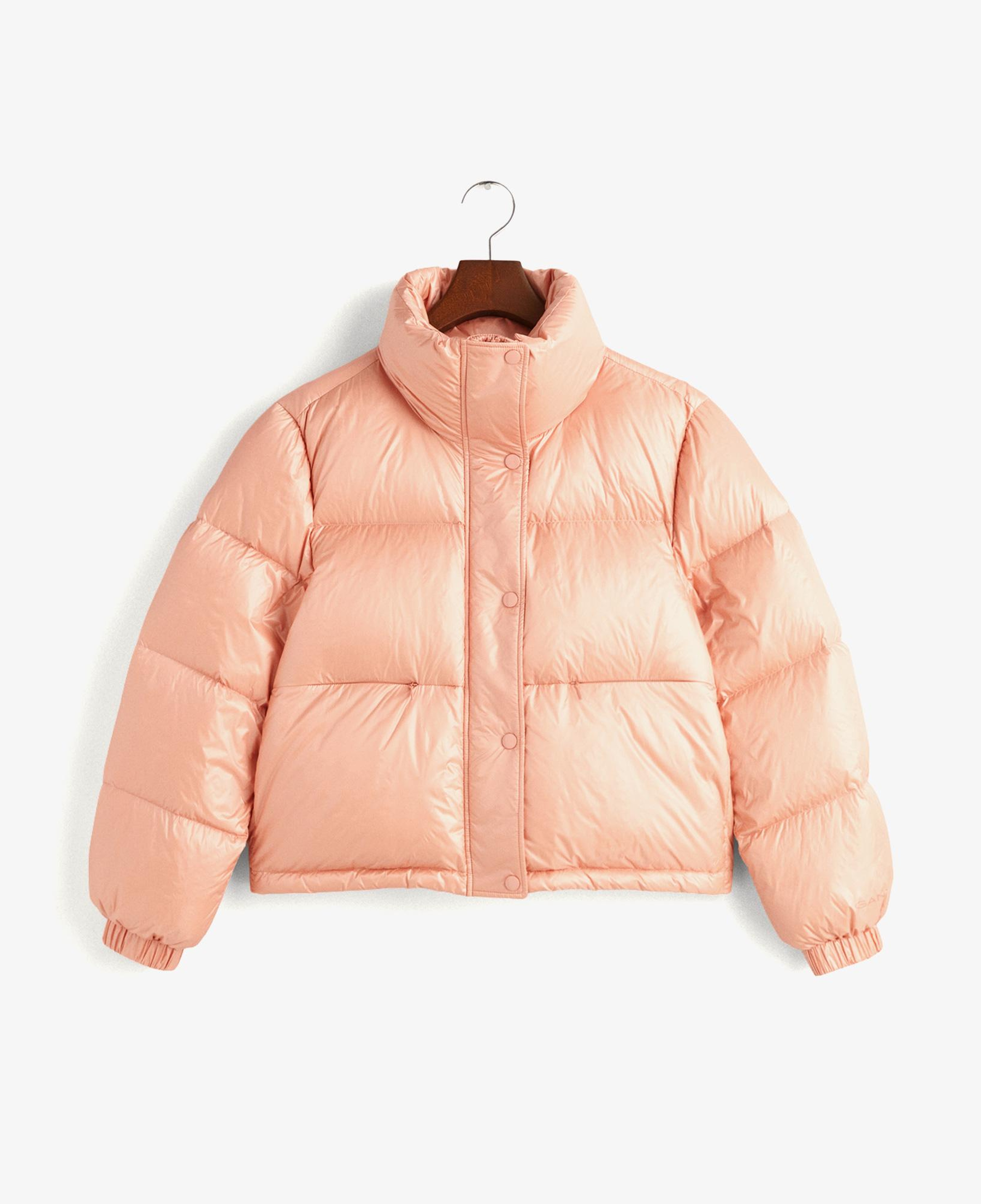 GANT Kadın Pembe Dik Yaka Kapitone Mont