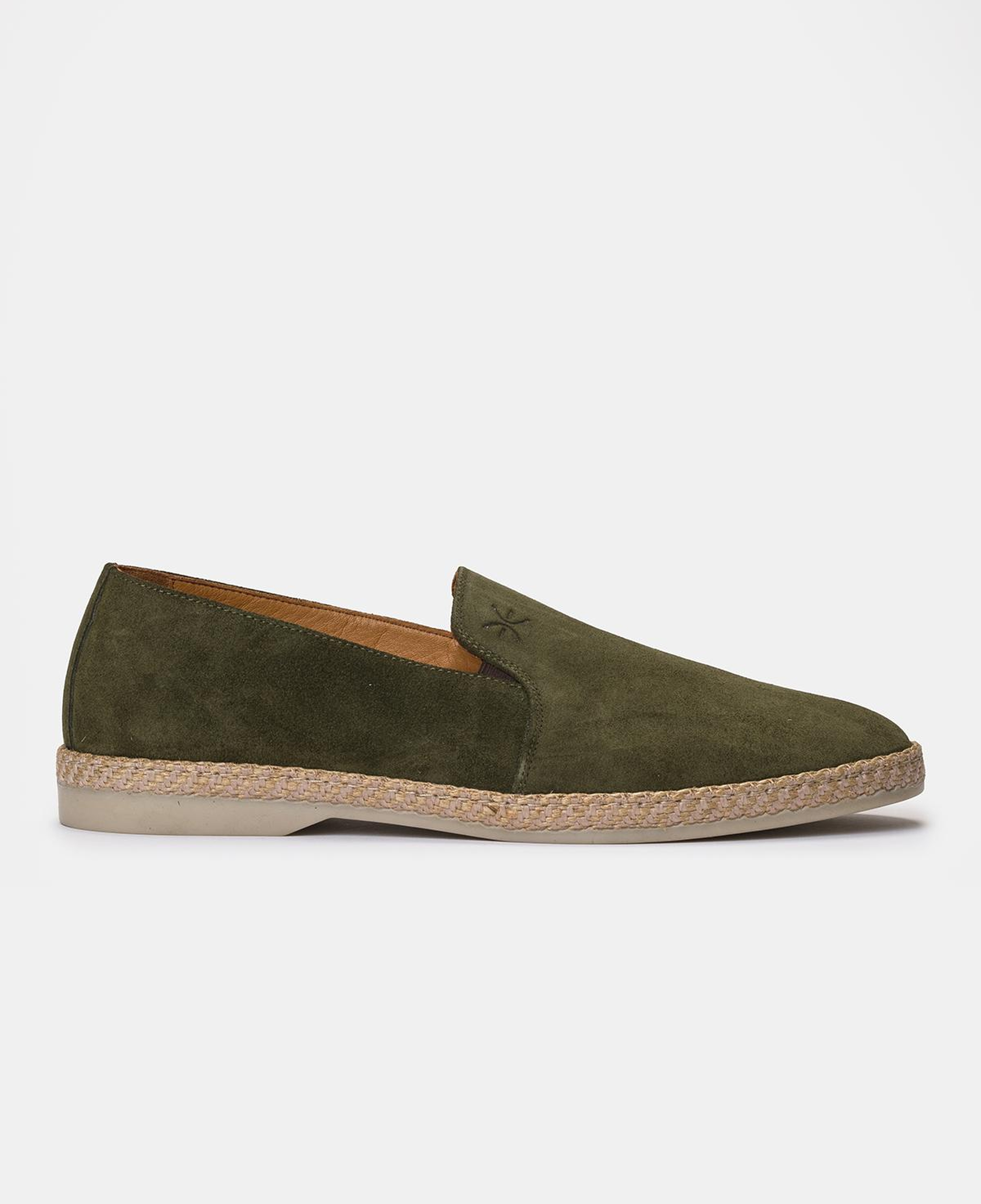Erkek Haki Süet Espadril
