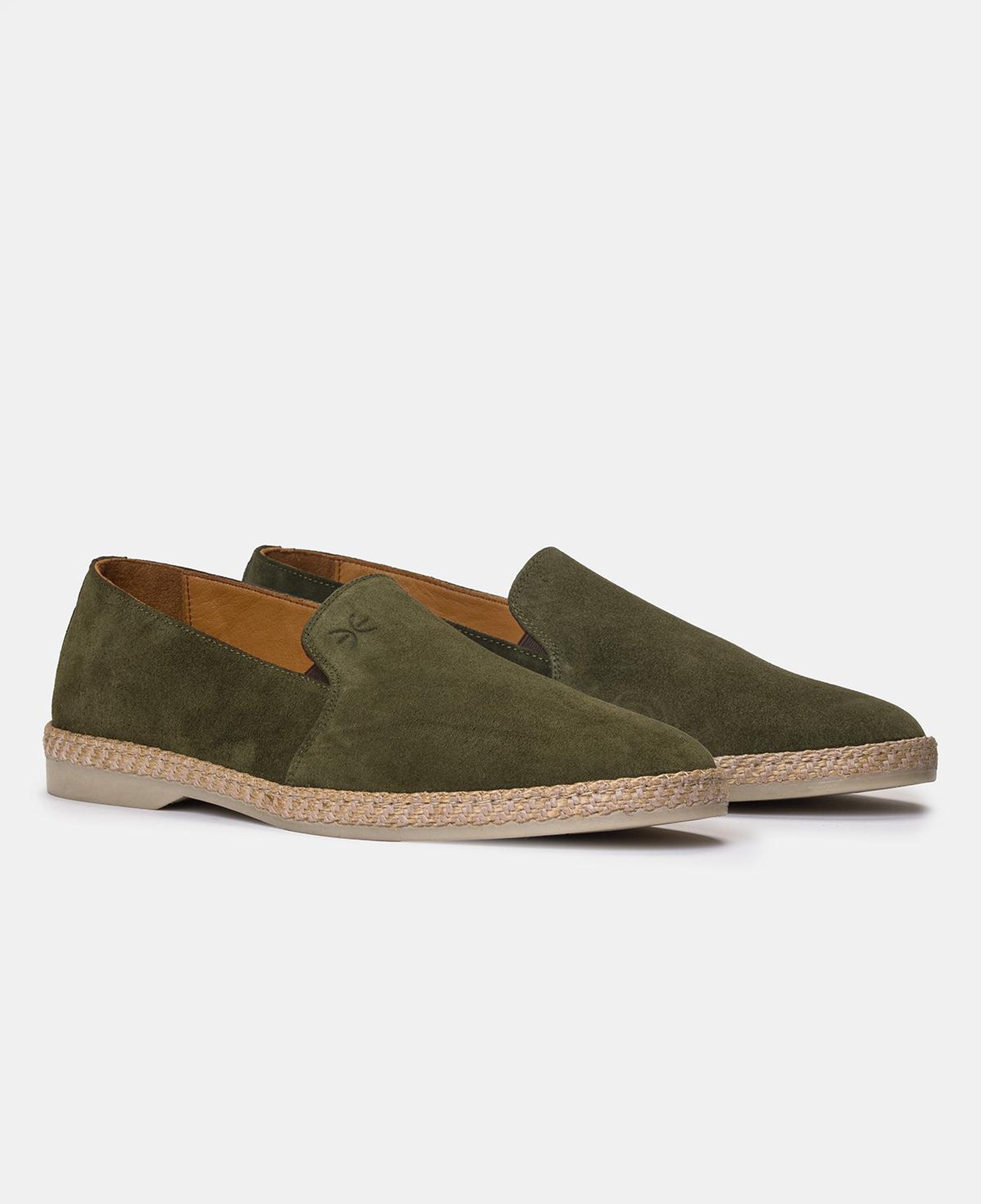 Erkek Haki Süet Espadril