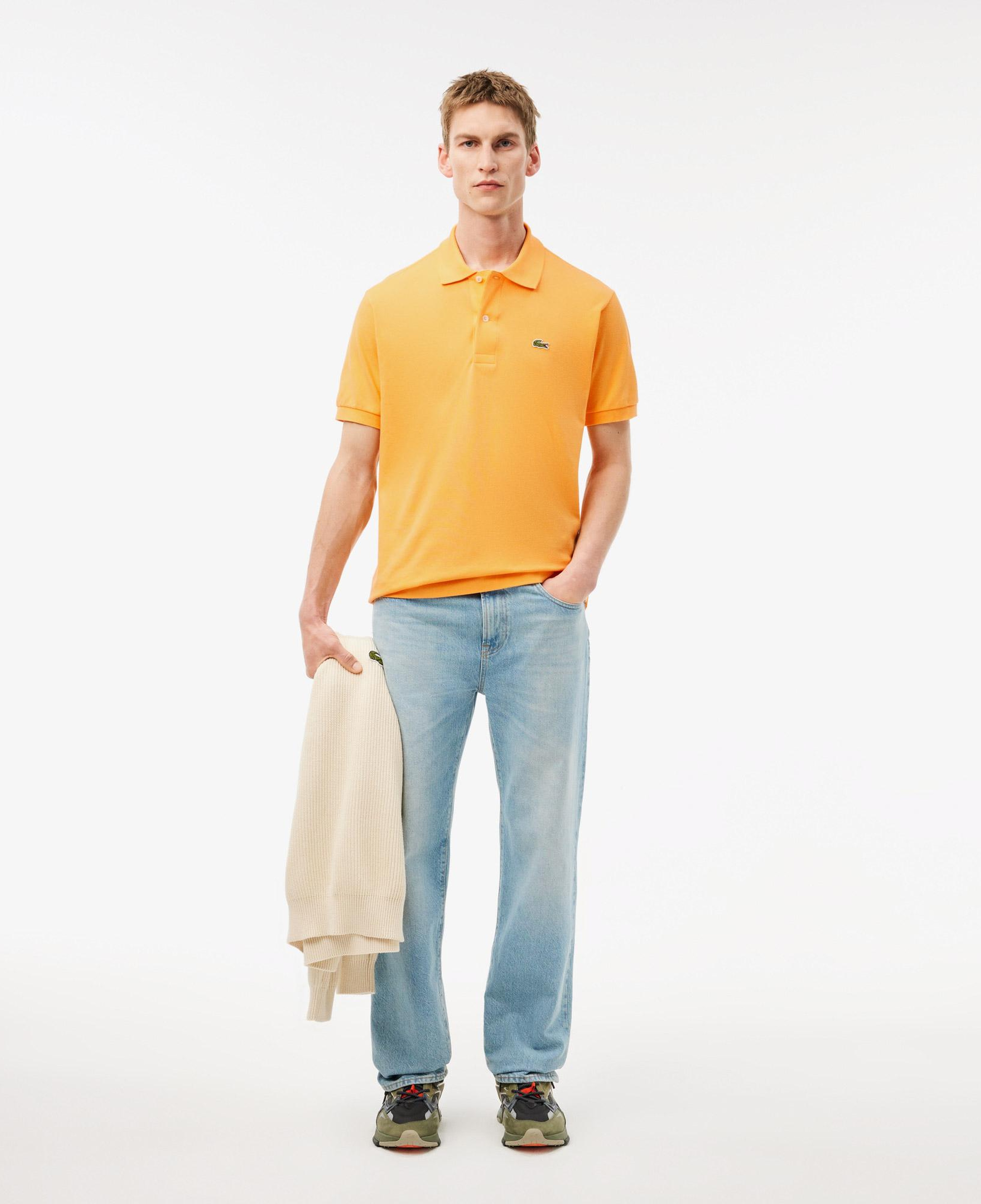 L.12.12 Erkek Classic Fit Turuncu Polo