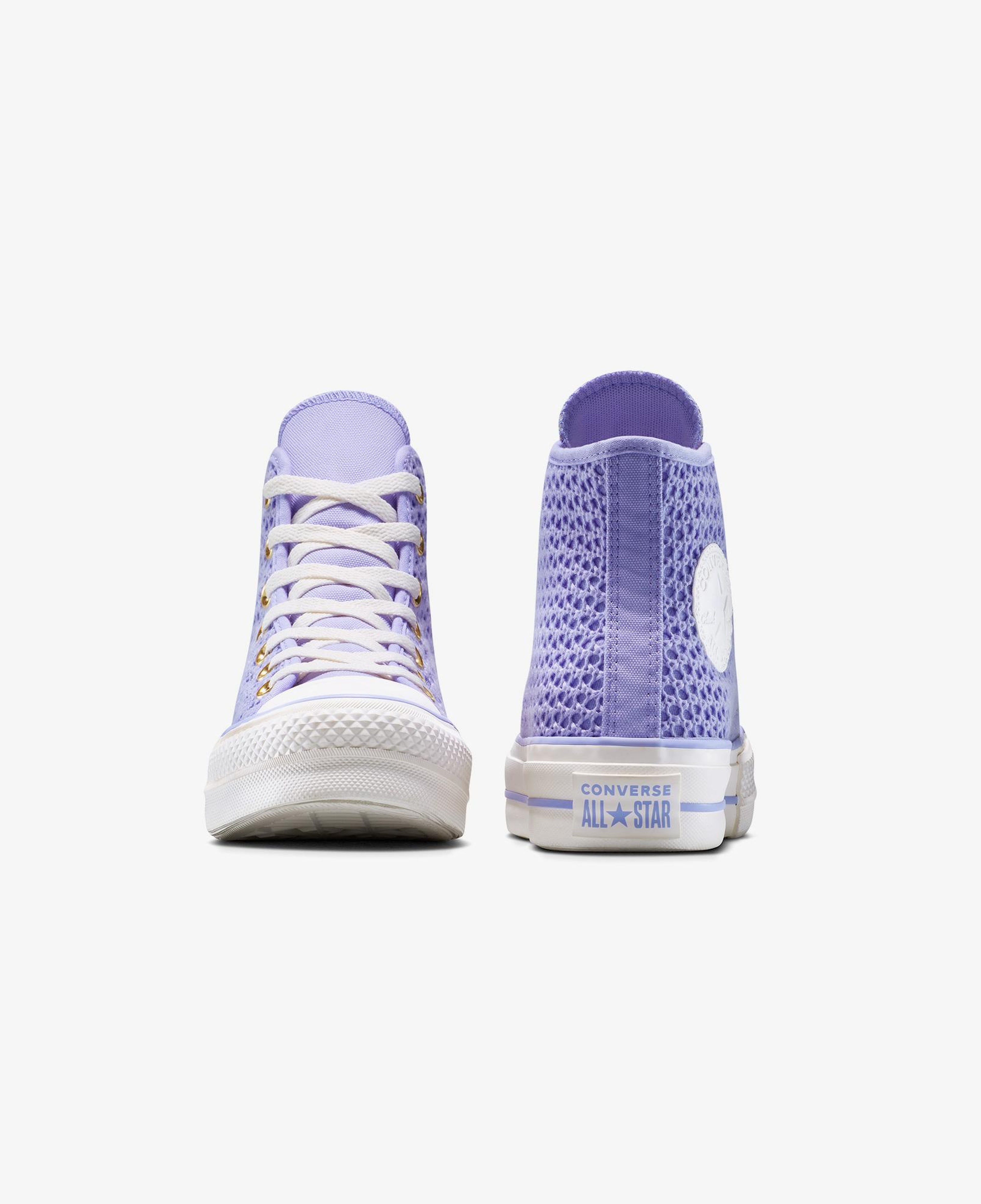 Converse Chuck Taylor All Star Knit Kadın Mor Sneaker