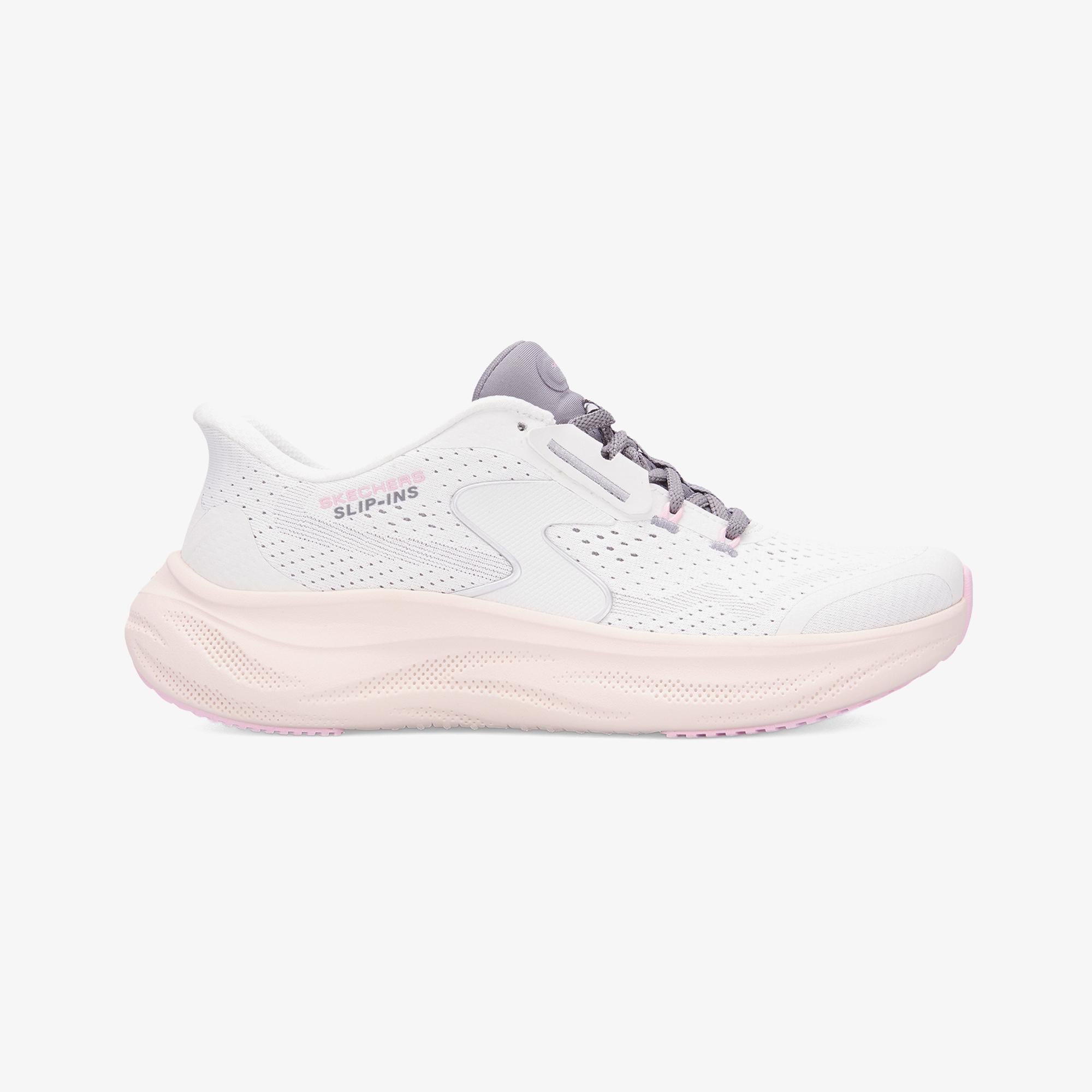 Skechers Hands Free Slip-ins Skech Cloud - Plush Horizon Kadın Beyaz Spor Ayakkabı