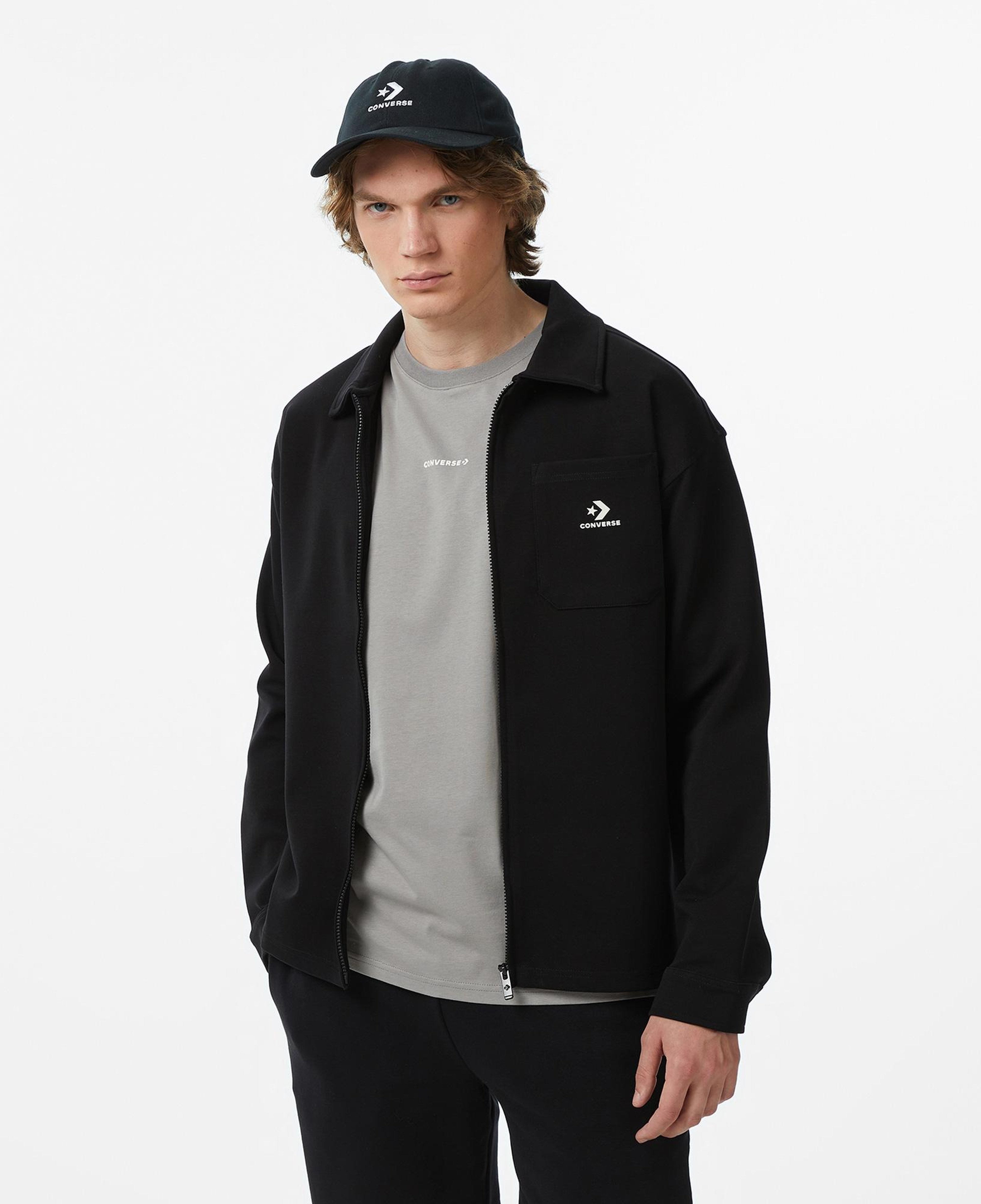 Converse Erkek Siyah T-Shirt