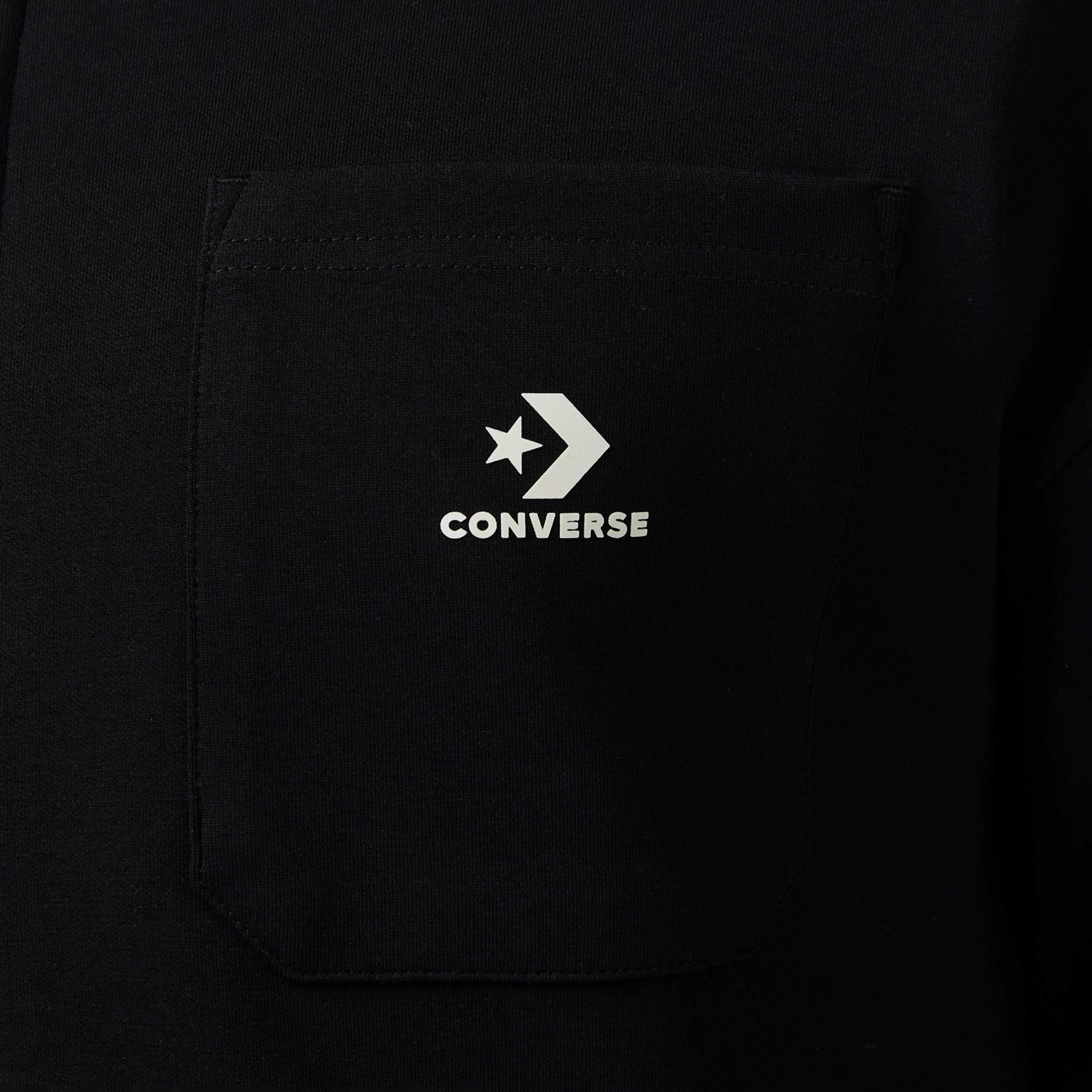 Converse Erkek Siyah T-Shirt