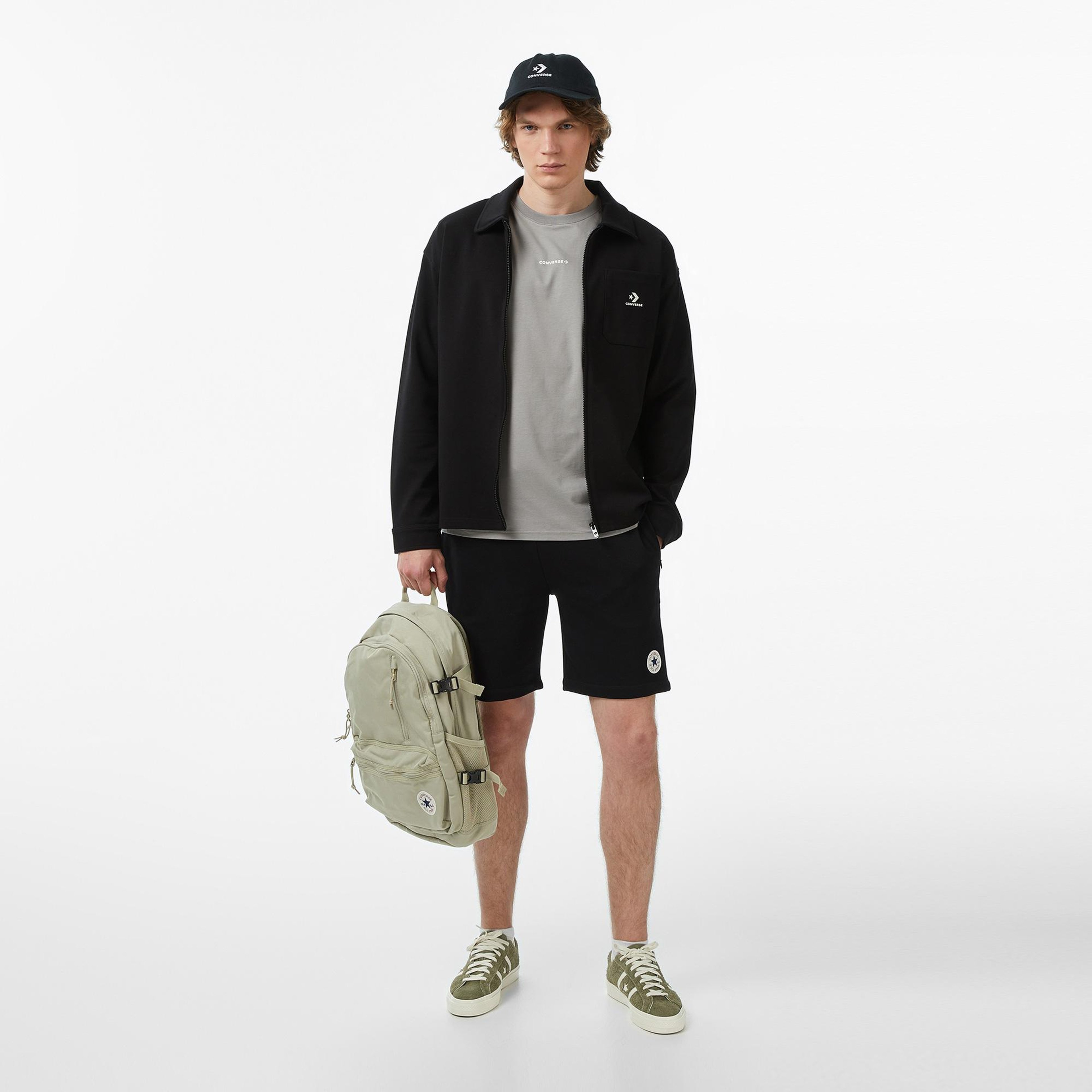 Converse Erkek Siyah T-Shirt