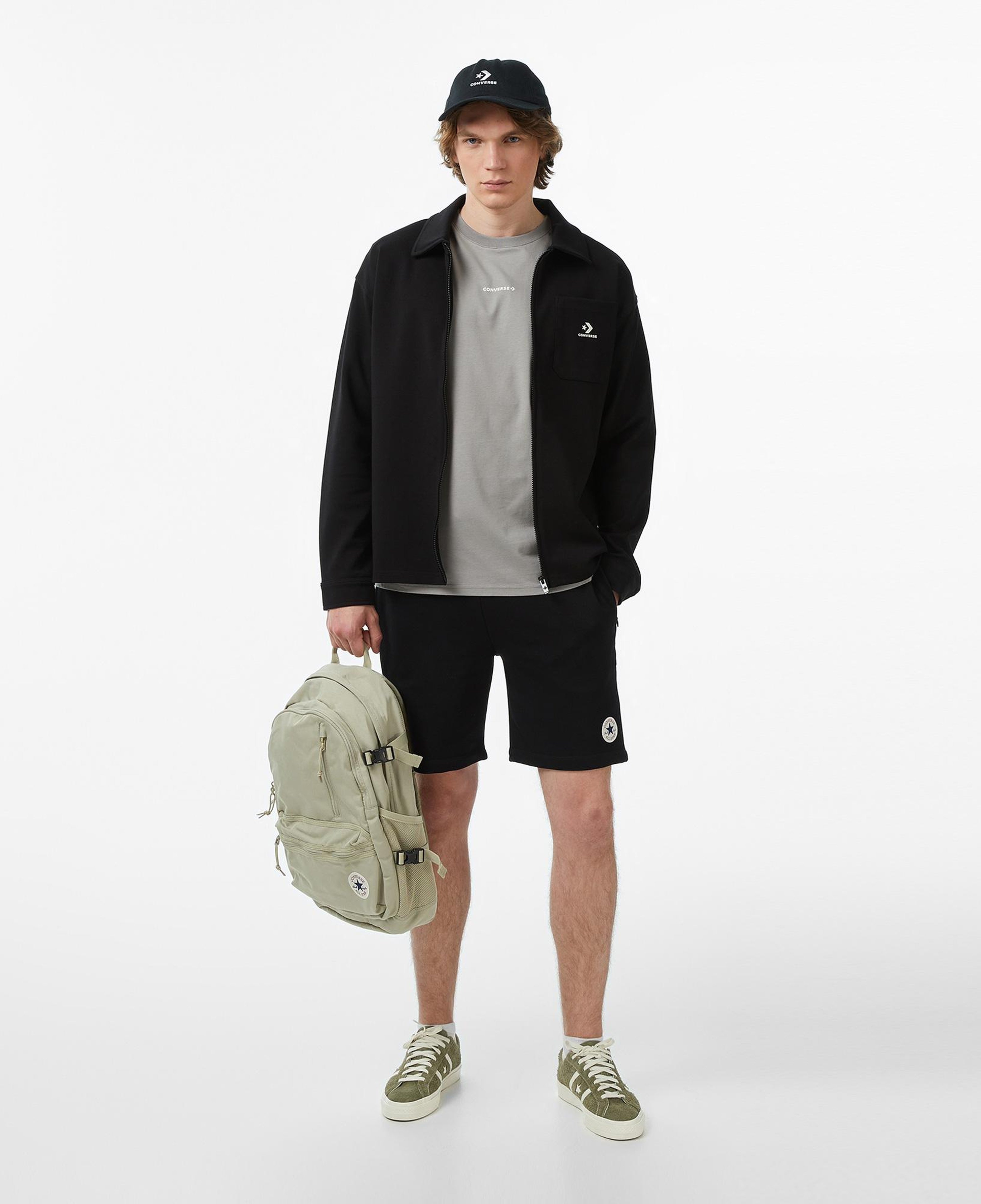 Converse Erkek Siyah T-Shirt