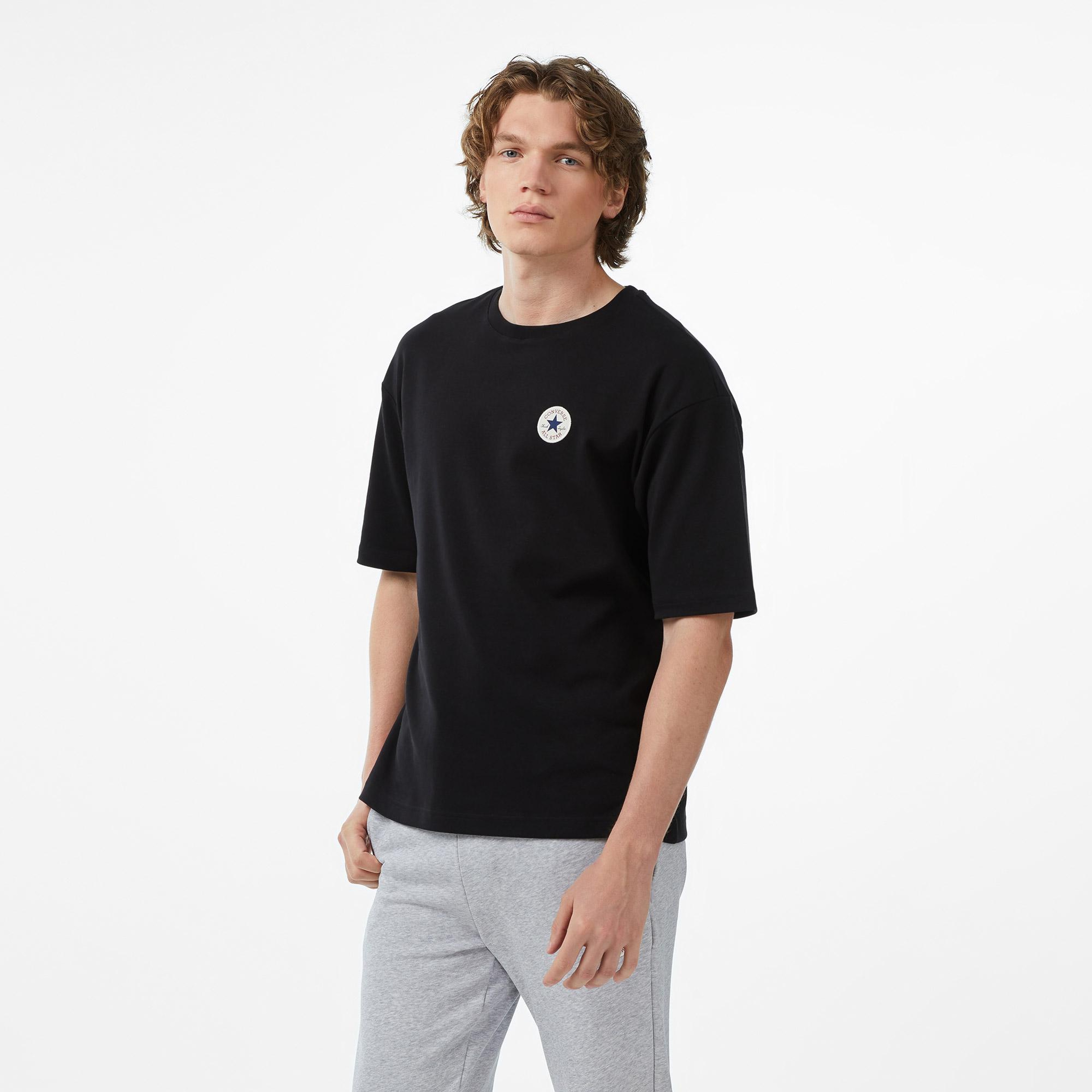 Converse Erkek Siyah T-Shirt