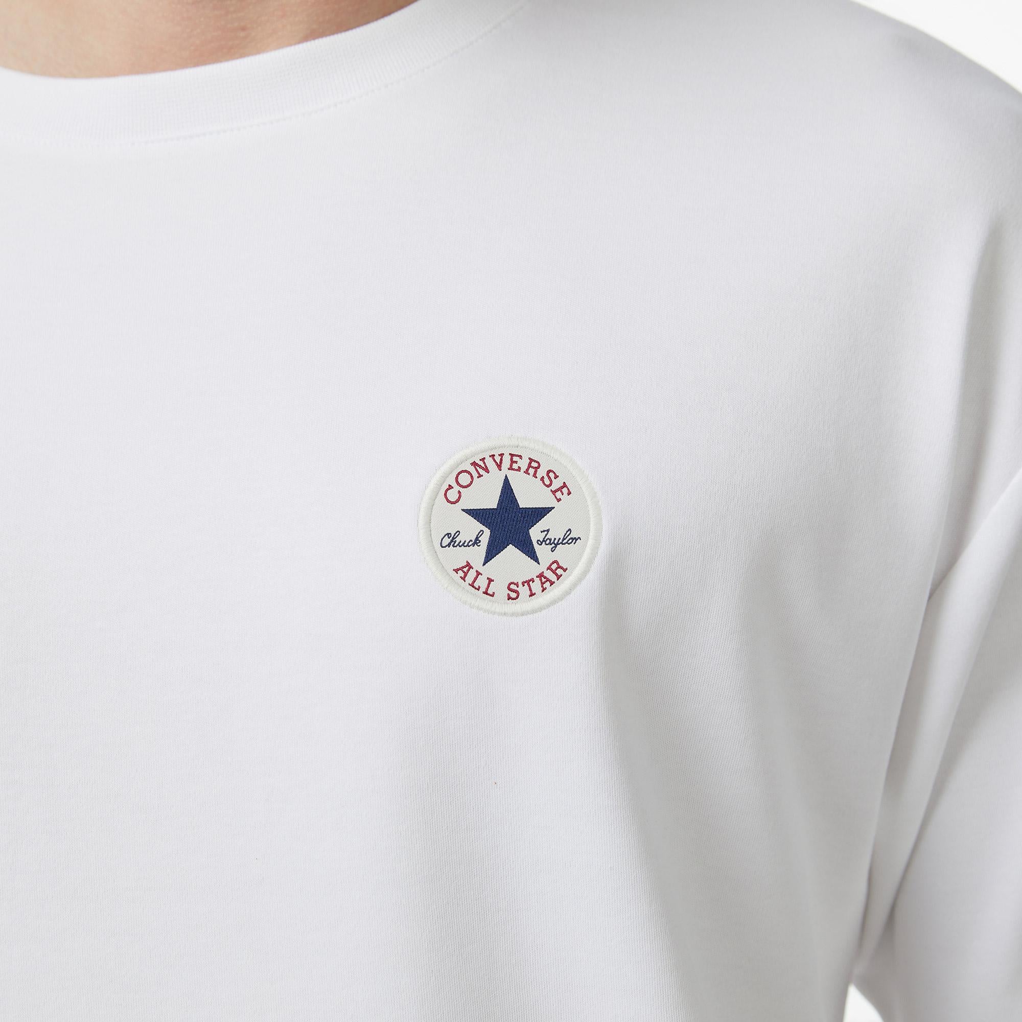 Converse Erkek Beyaz T-Shirt
