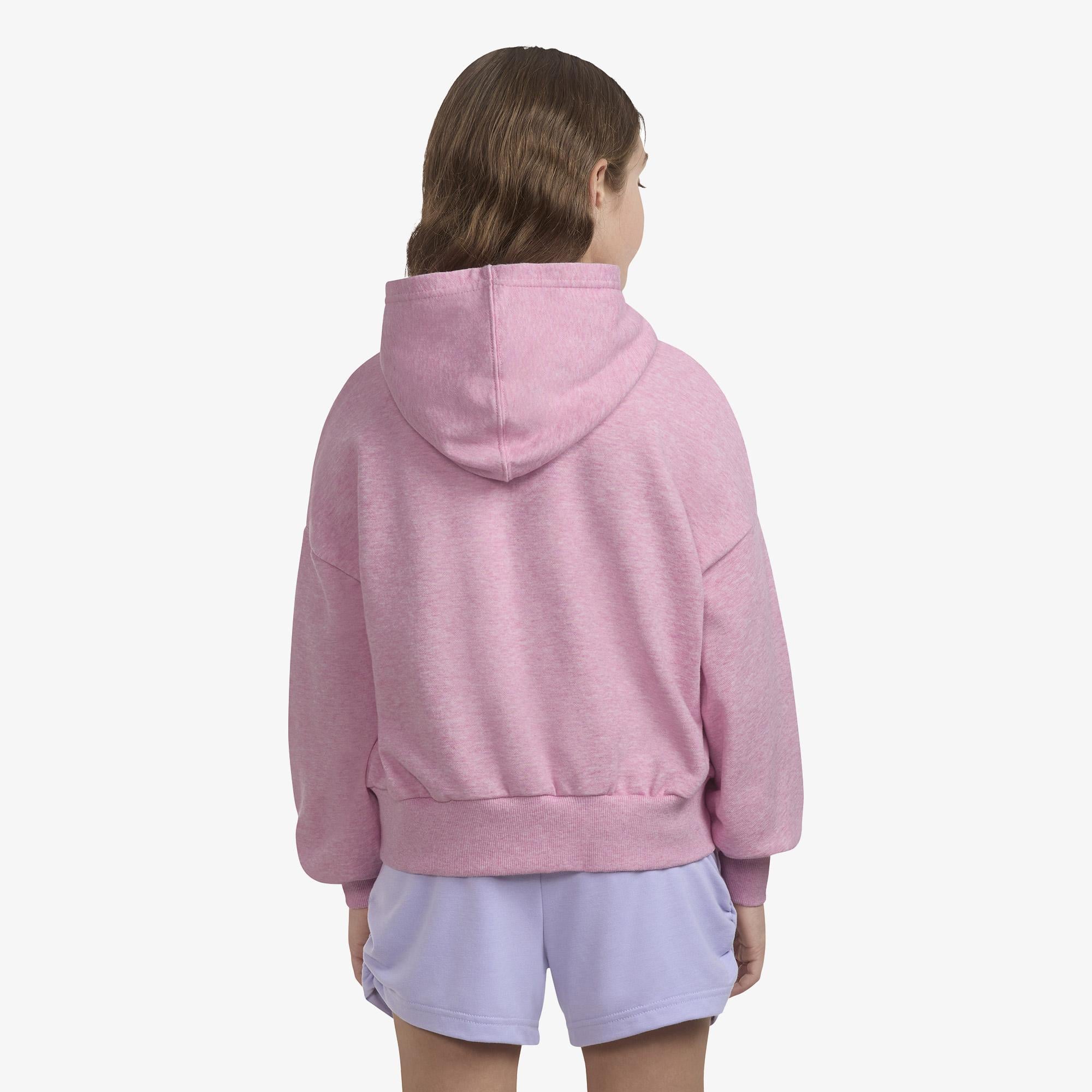 Converse Oversized Varsity Çocuk Pembe Sweatshirt