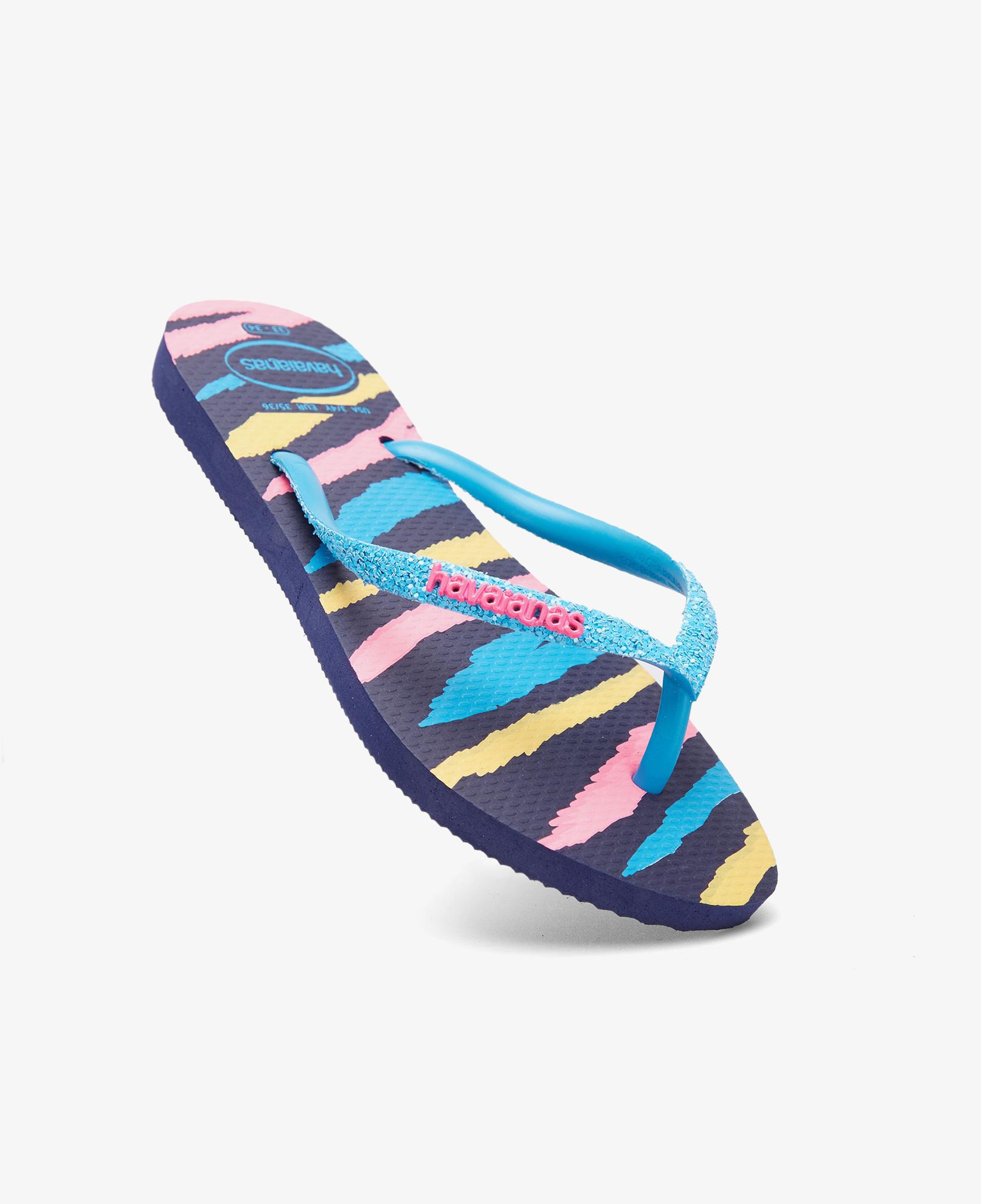 Havaianas Hav. Slim Glitter Çocuk Mavi Terlik