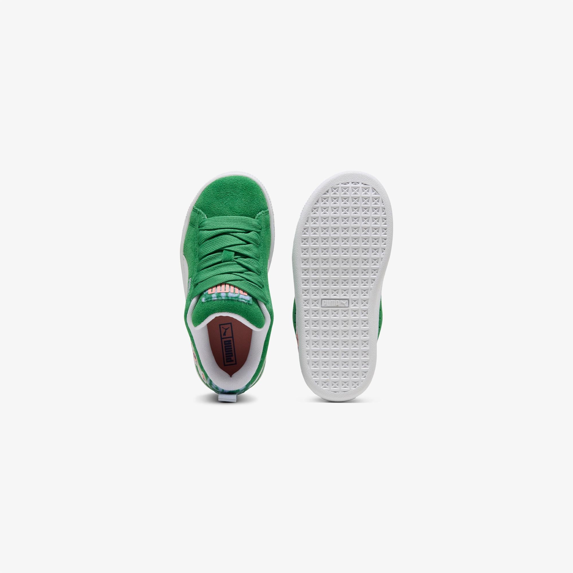 Puma Suede Xl Cats Club Ps Çocuk Yeşil Spor Ayakkabı