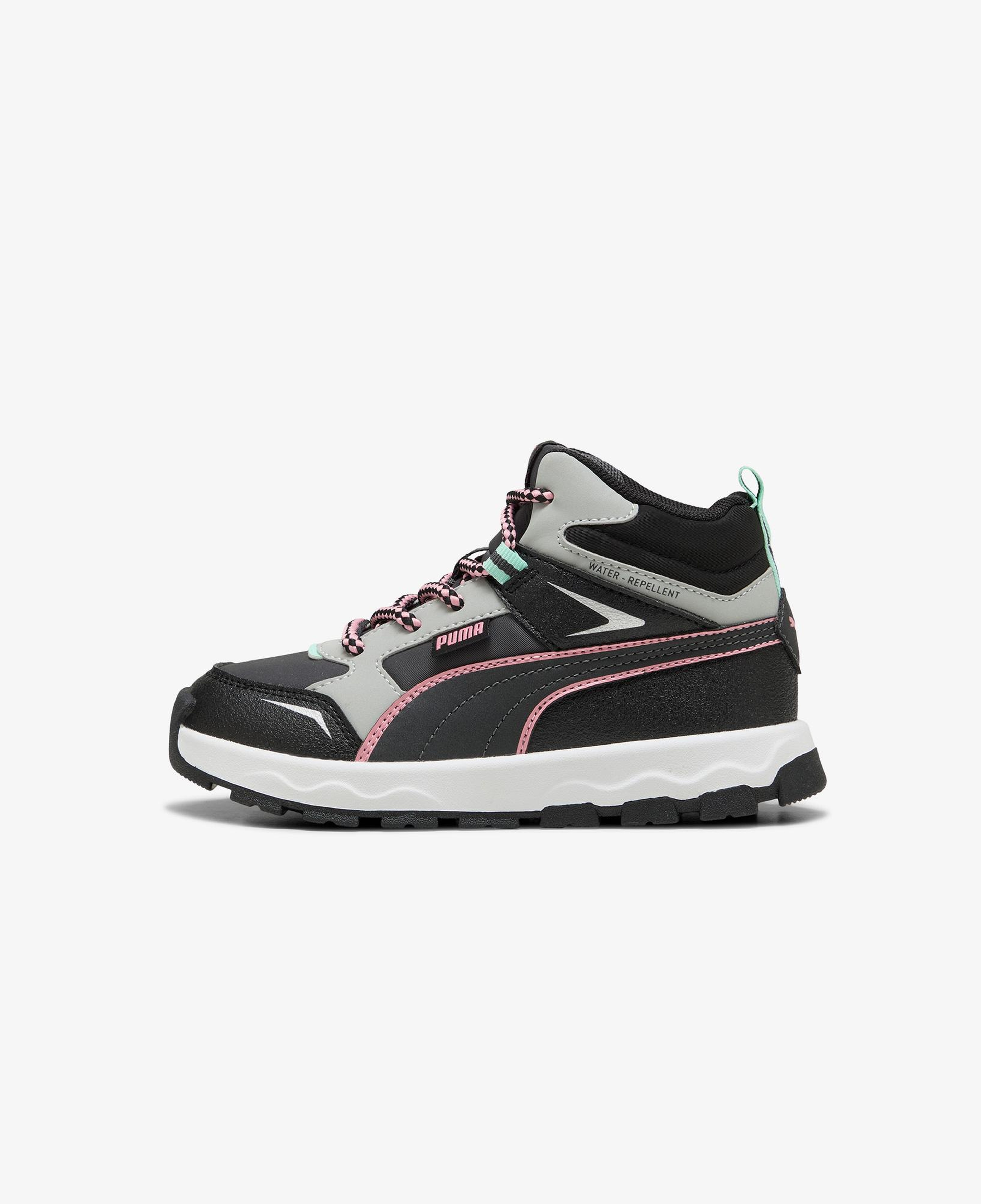 Puma Evolve Trail Çocuk Gri Spor Ayakkabı