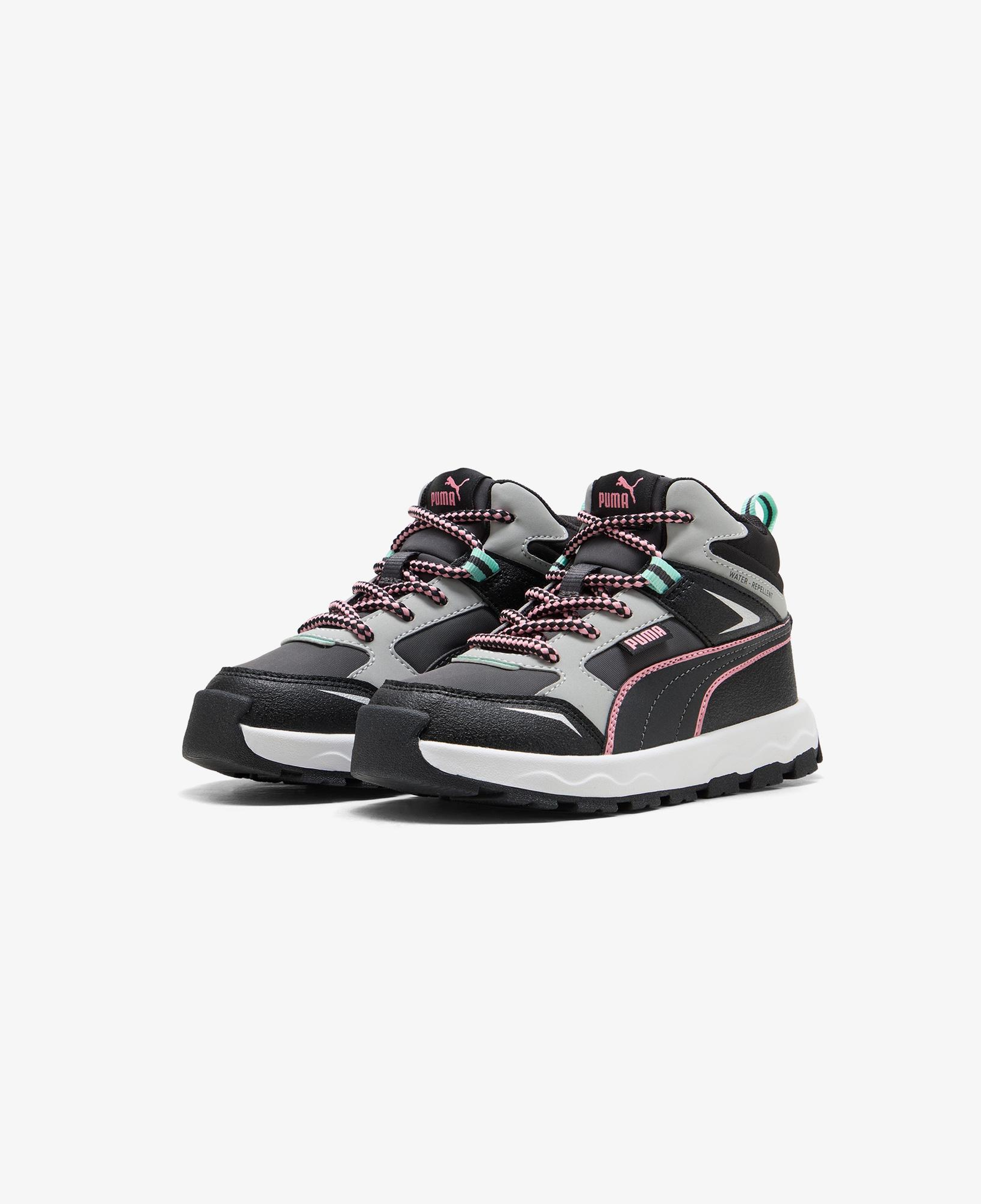 Puma Evolve Trail Çocuk Gri Spor Ayakkabı