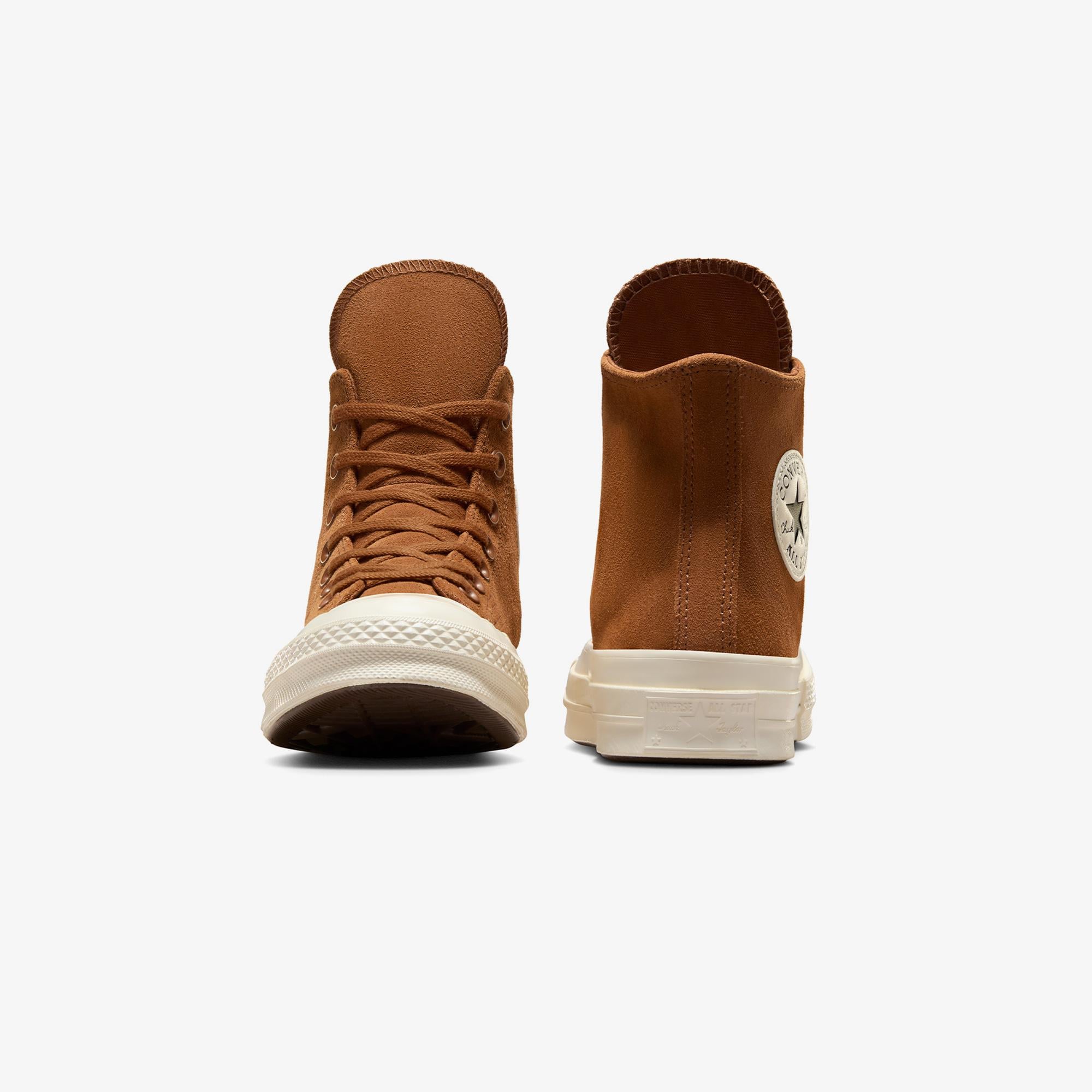 Converse Chuck 70 Unisex Kahverengi Süet Deri Sneaker