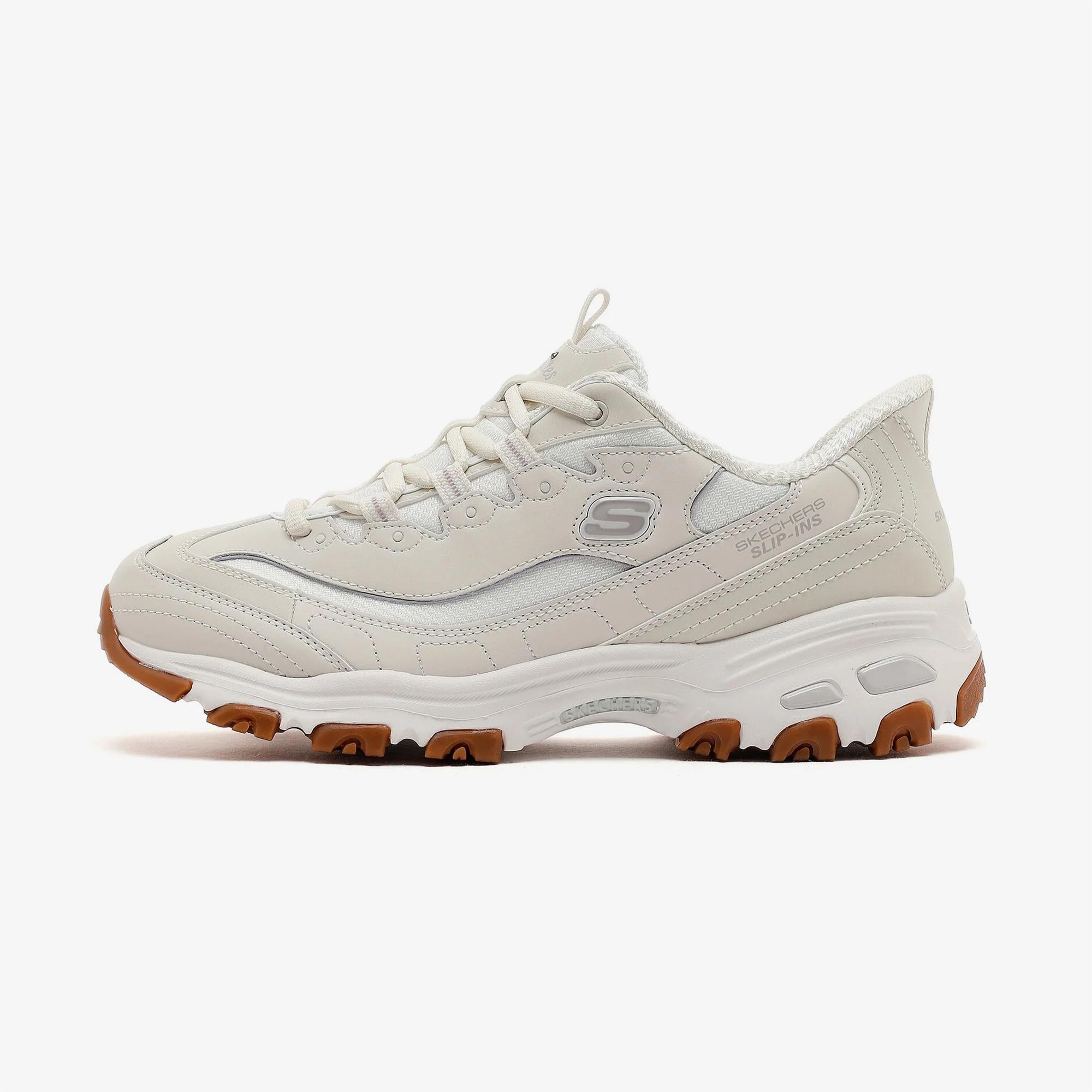 Skechers D'Lites Kadın Beyaz Spor Ayakkabı