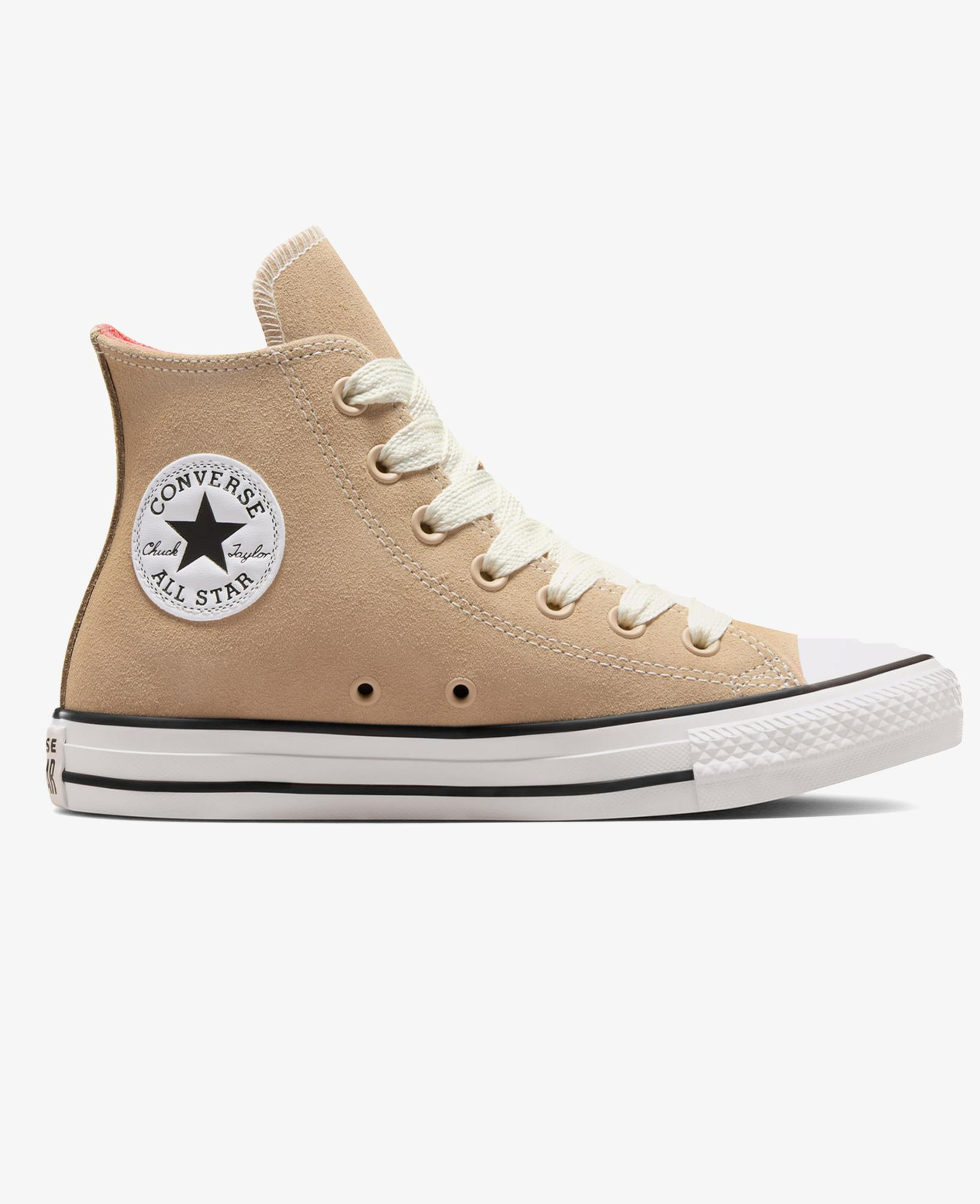 Converse Chuck Taylor All Star Kadın Bej Süet Deri Sneaker