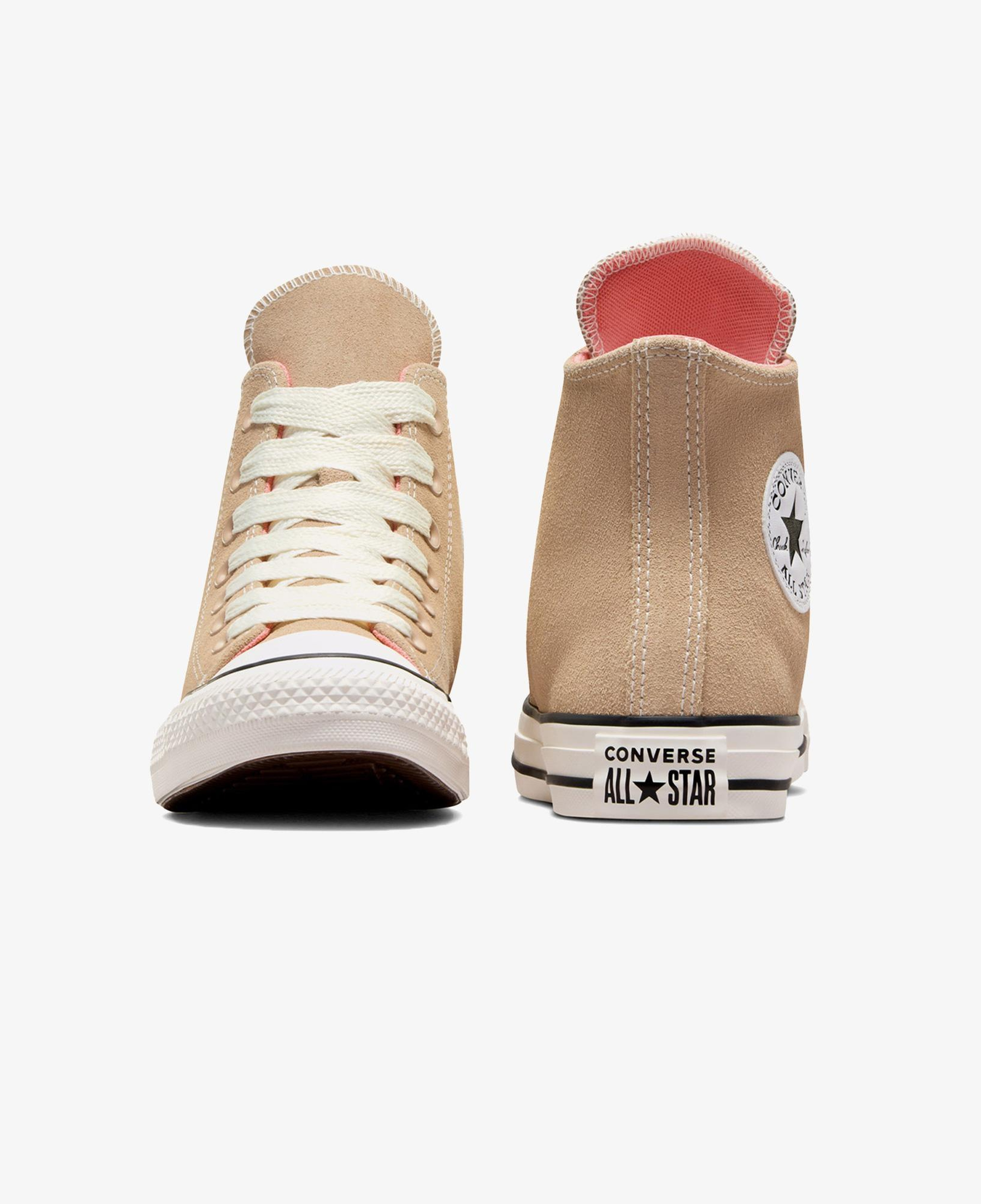 Converse Chuck Taylor All Star Kadın Bej Süet Deri Sneaker