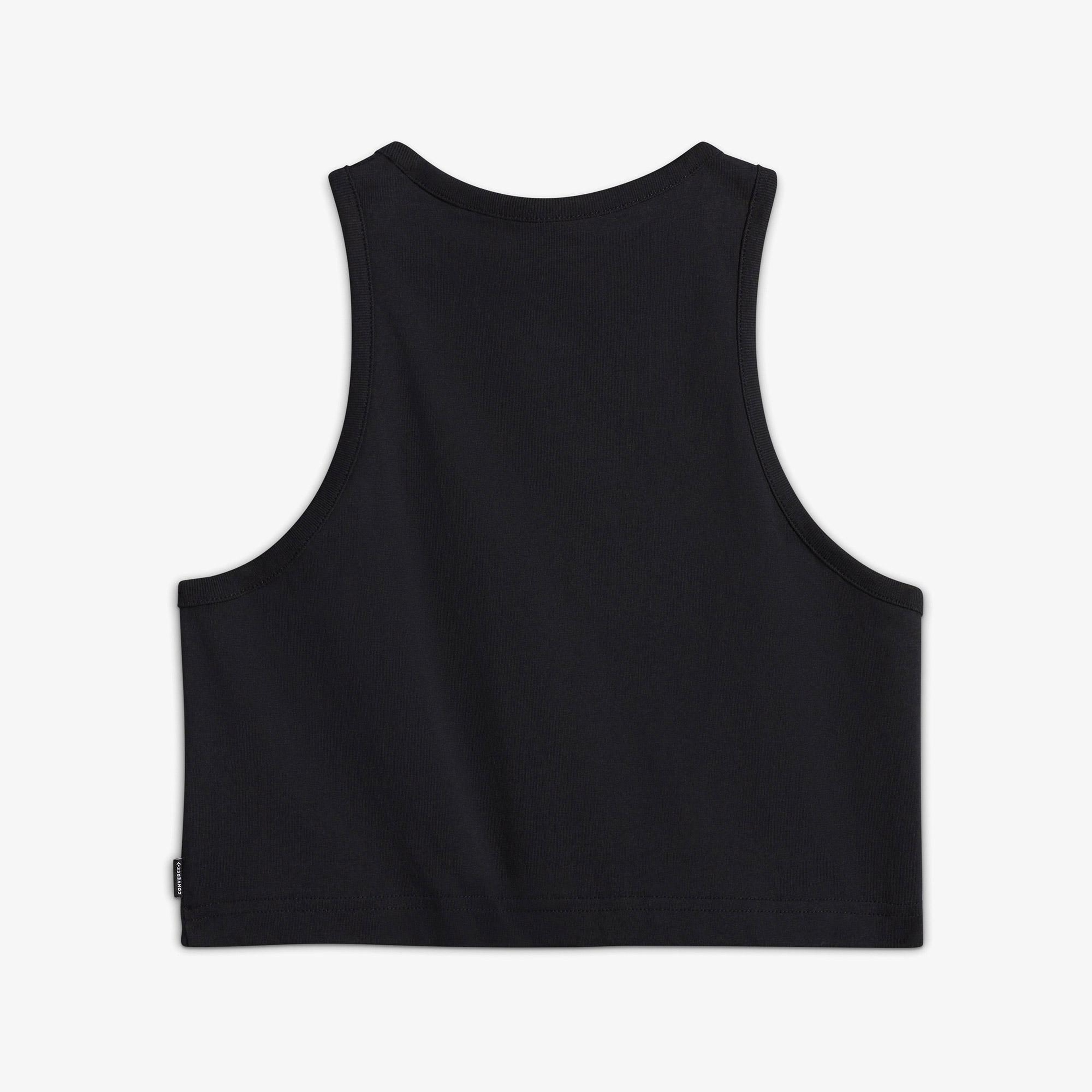 Converse Kadın Siyah T-Shirt