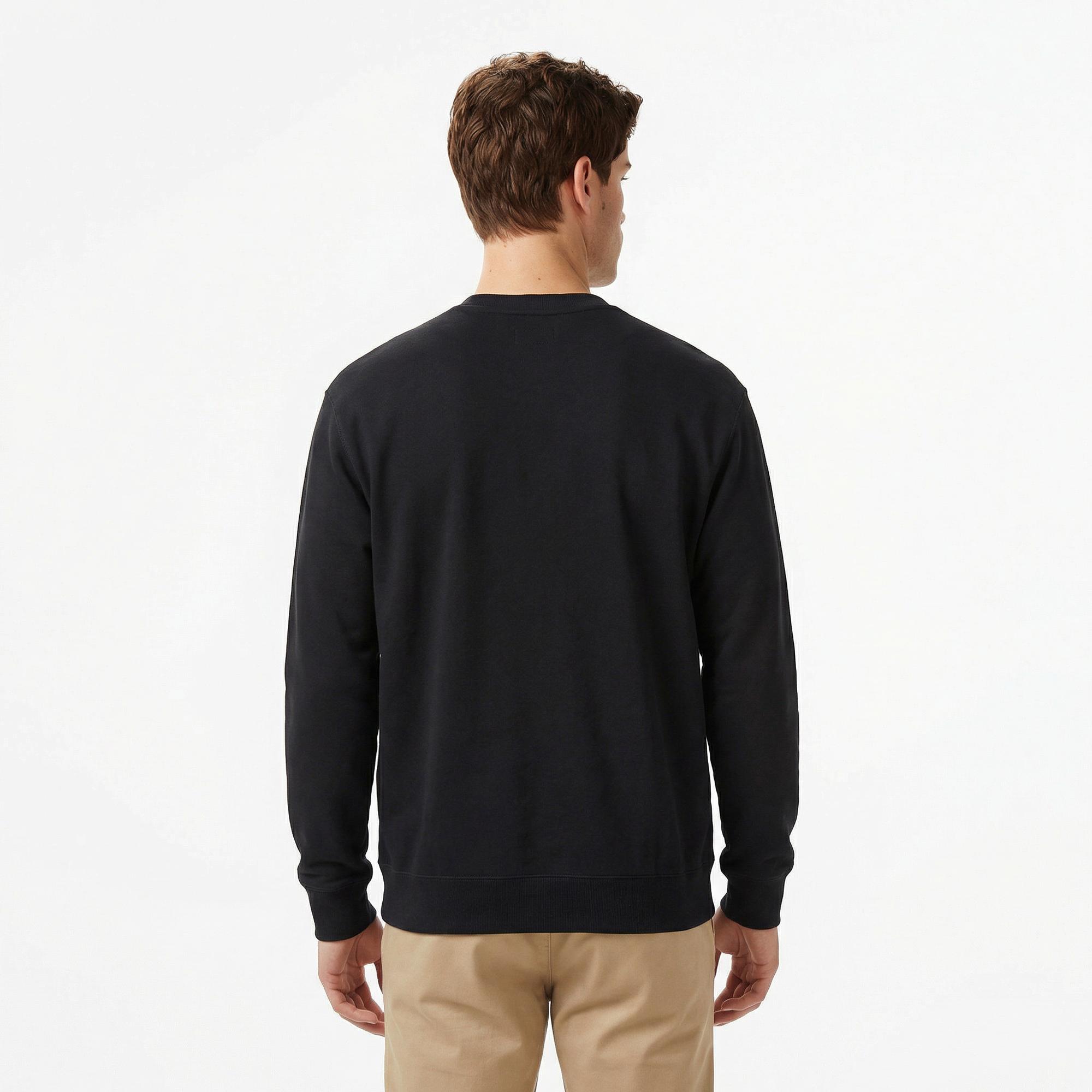 Converse Retro Cardigan Erkek Siyah Hırka