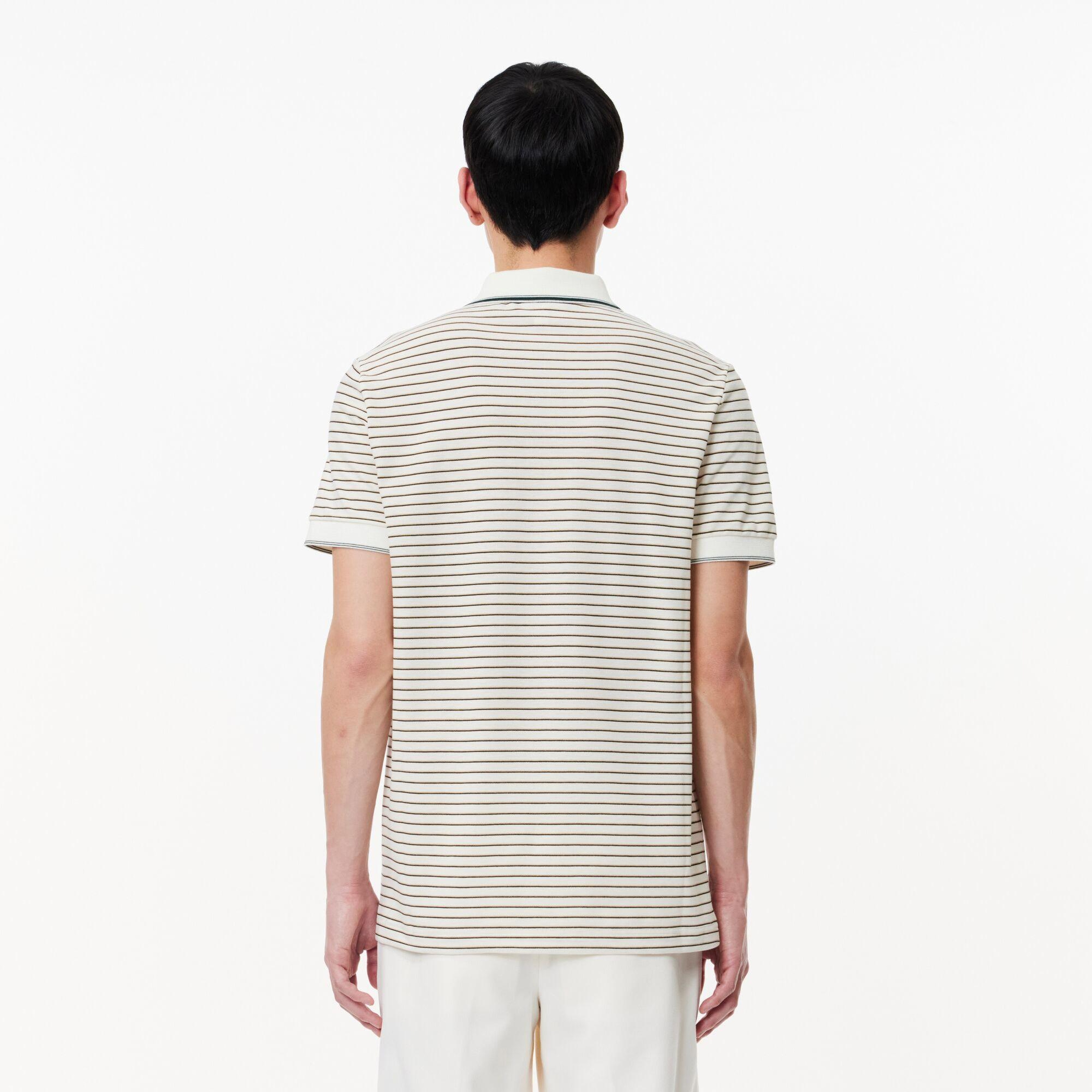 Lacoste Classic Fit Erkek Beyaz Polo