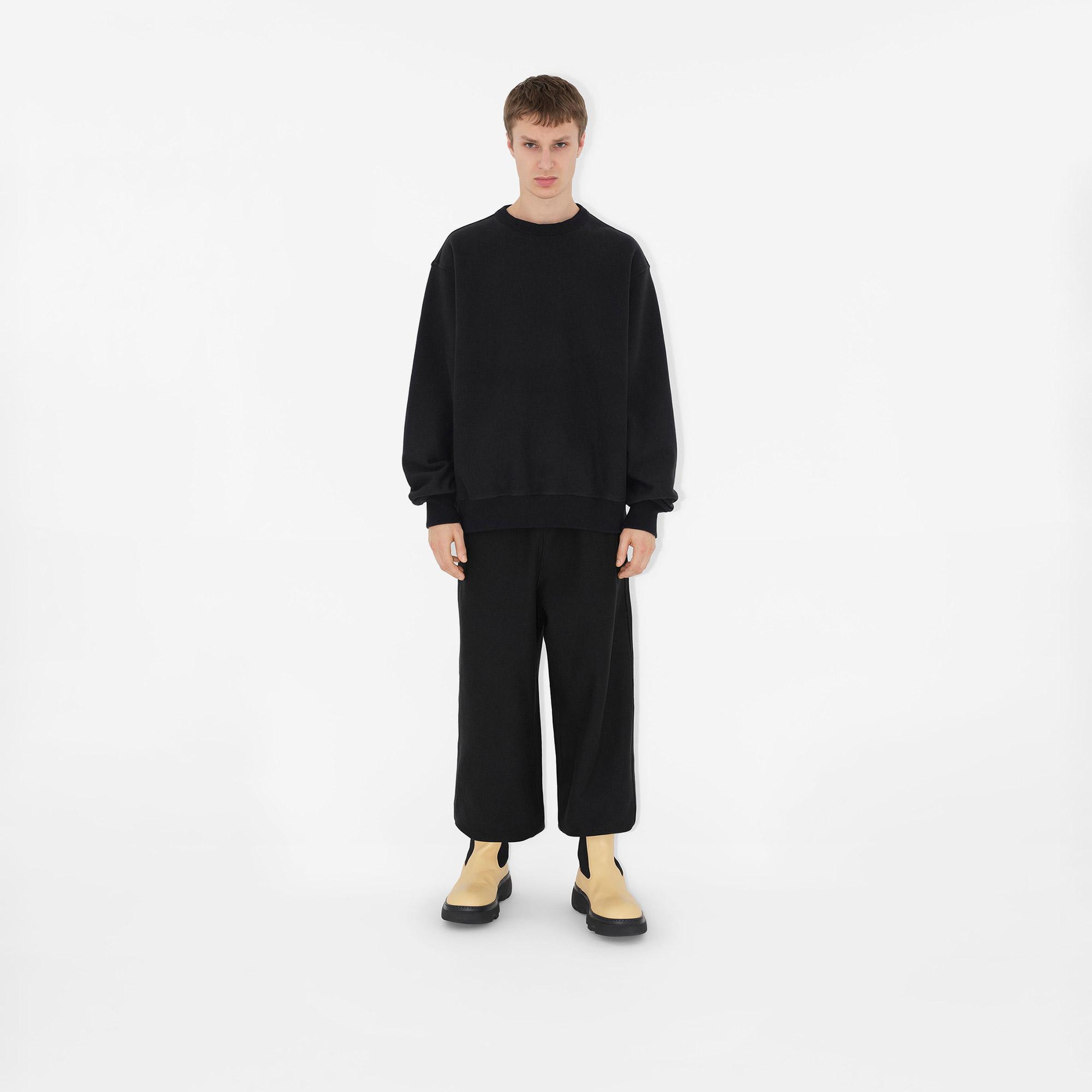 Burberry Erkek Siyah Sweatshirt