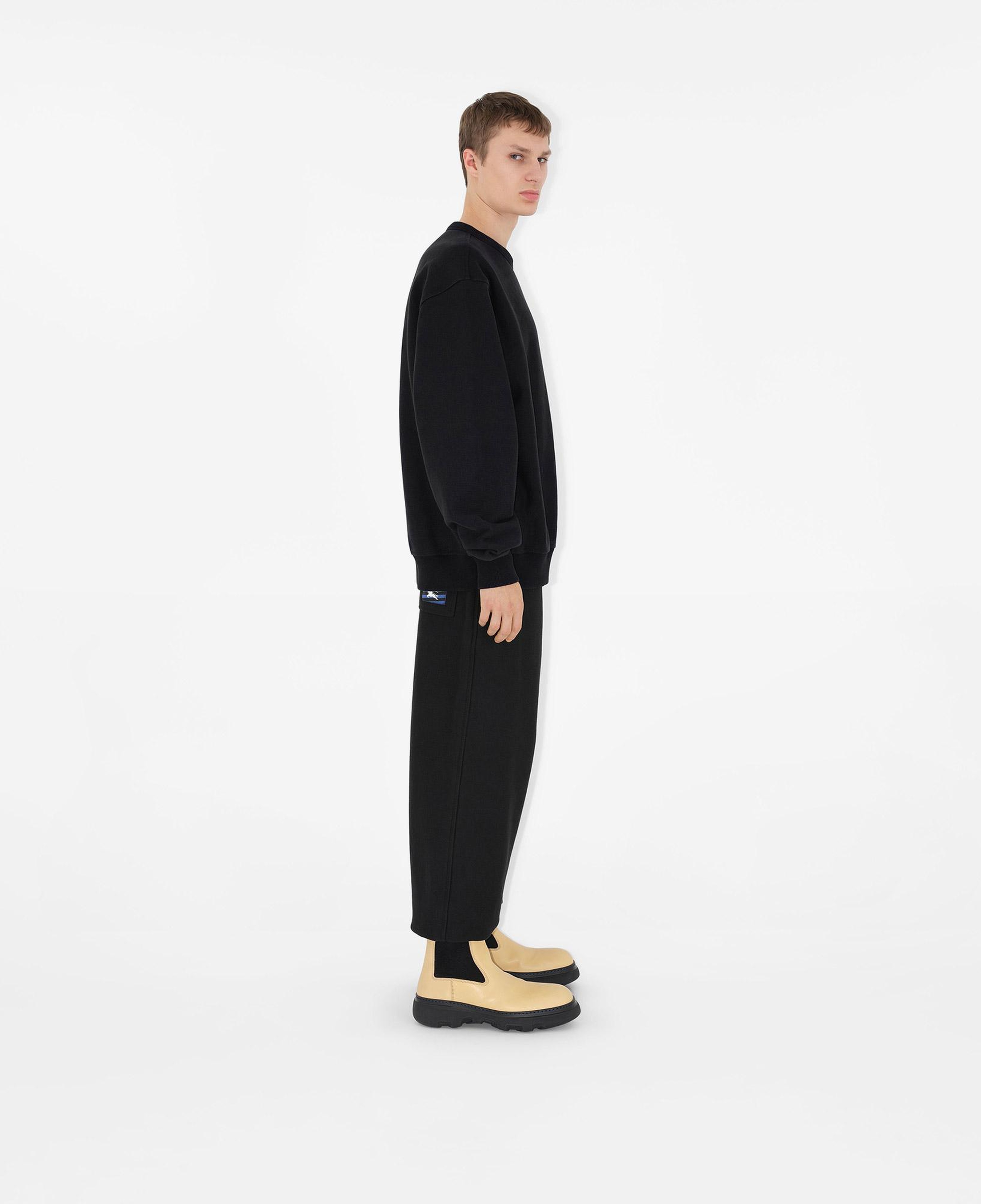 Burberry Erkek Siyah Sweatshirt
