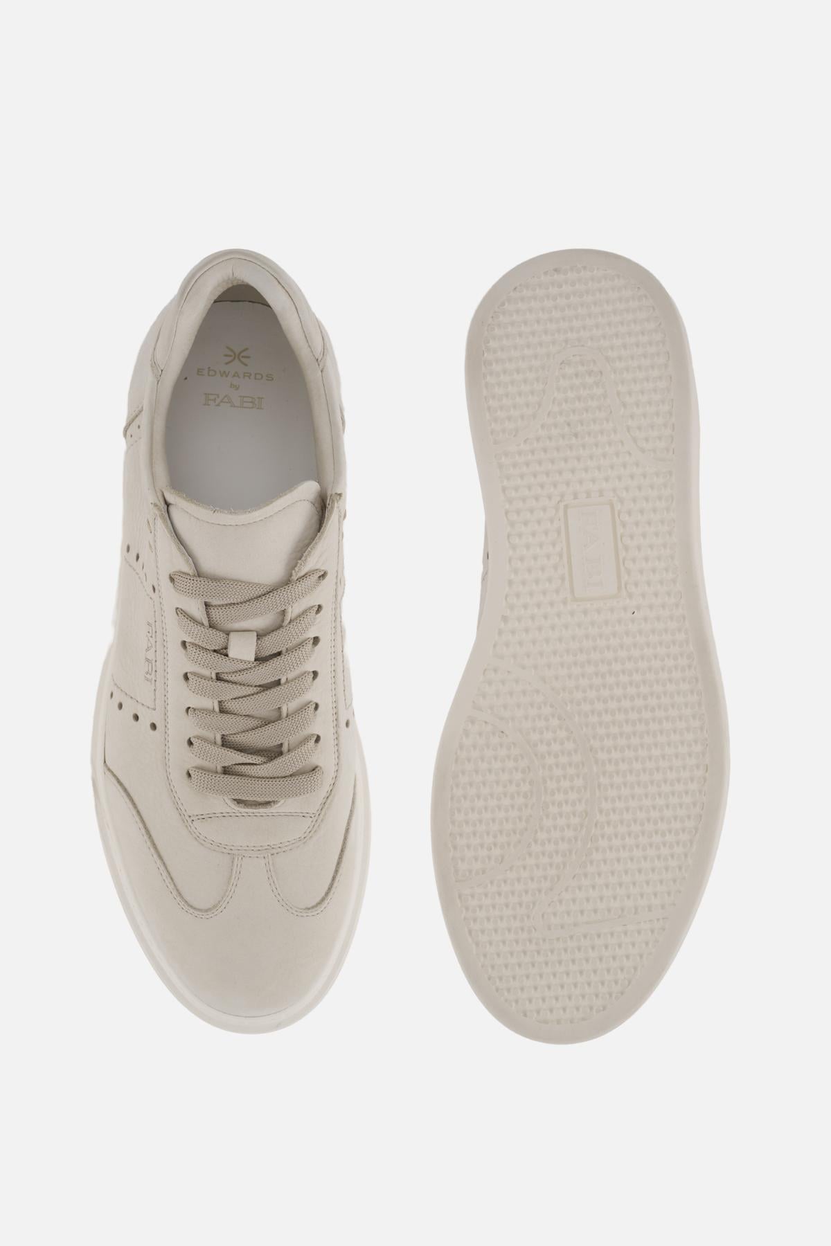 Erkek Bej Nubuk Sneaker