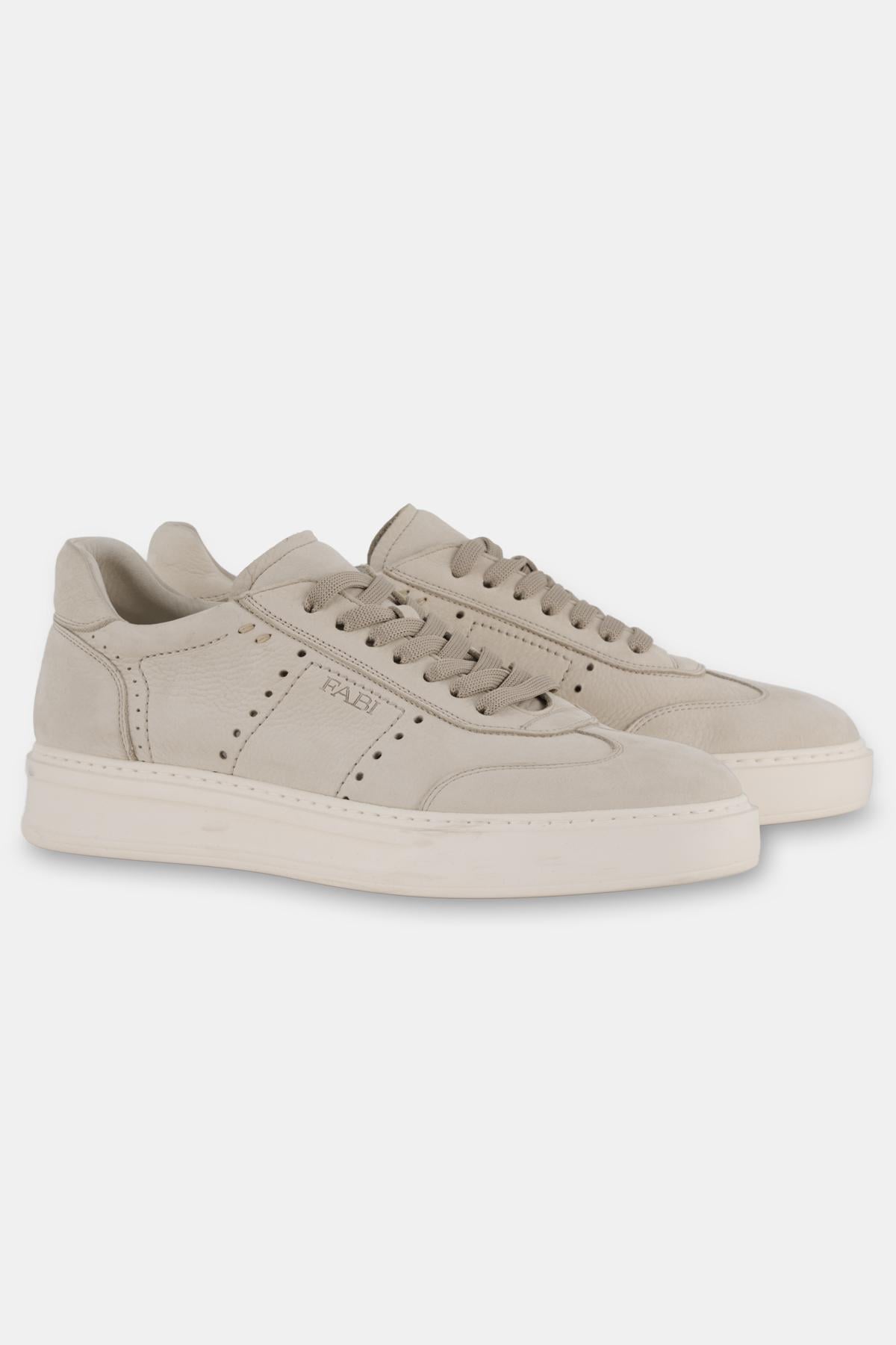 Erkek Bej Nubuk Sneaker