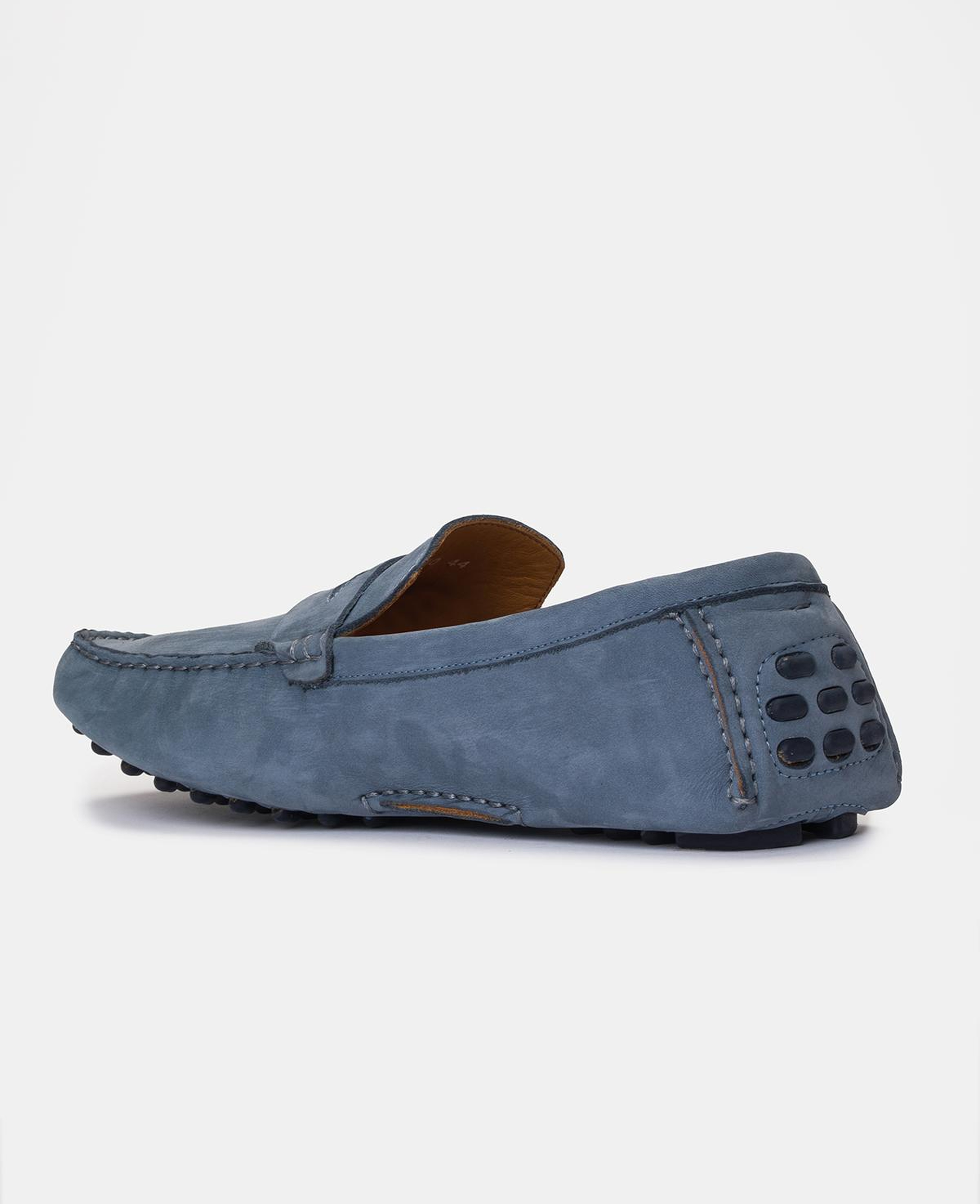 Erkek Açık Mavi Nubuk Loafer