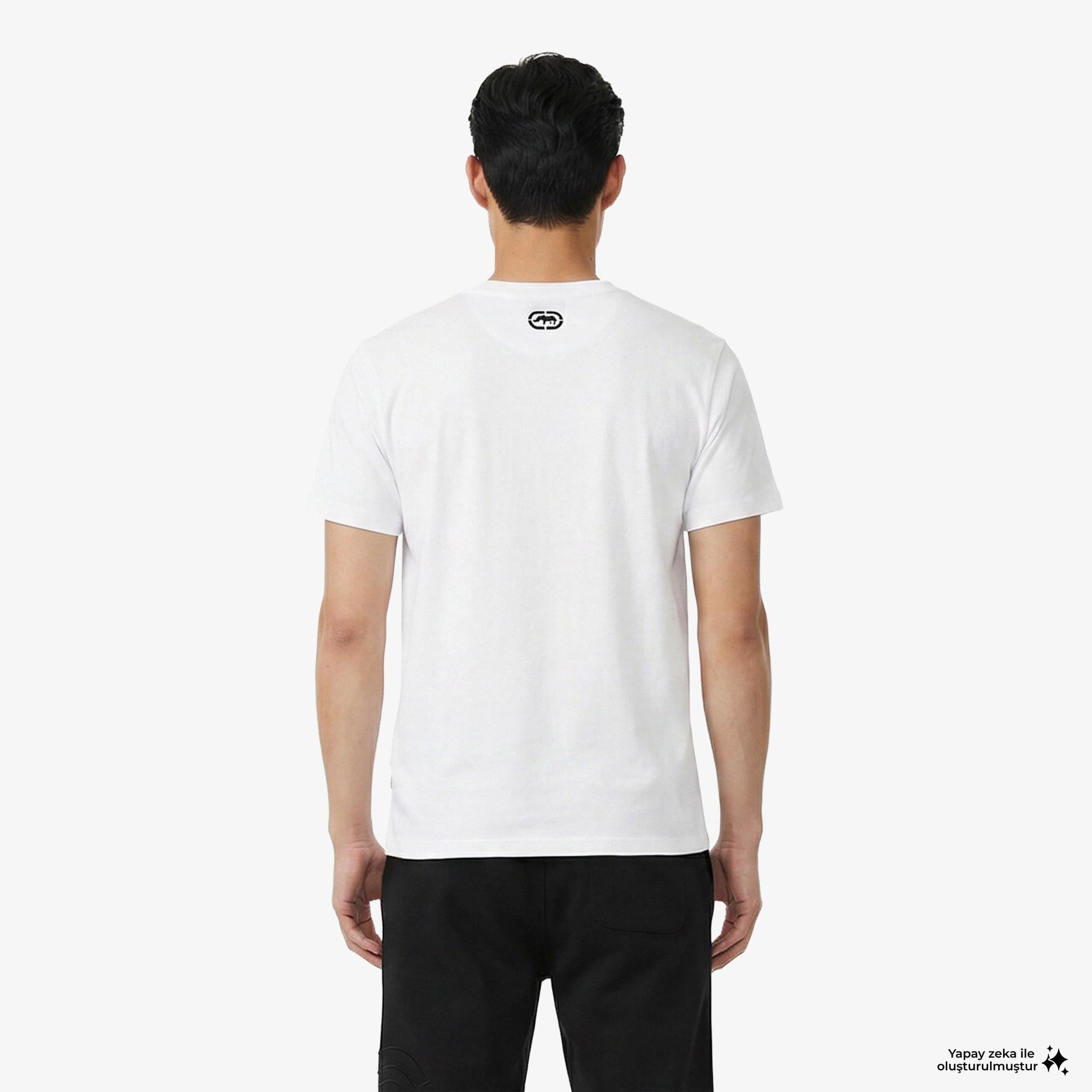Ecko Corinth Erkek Beyaz T-Shirt