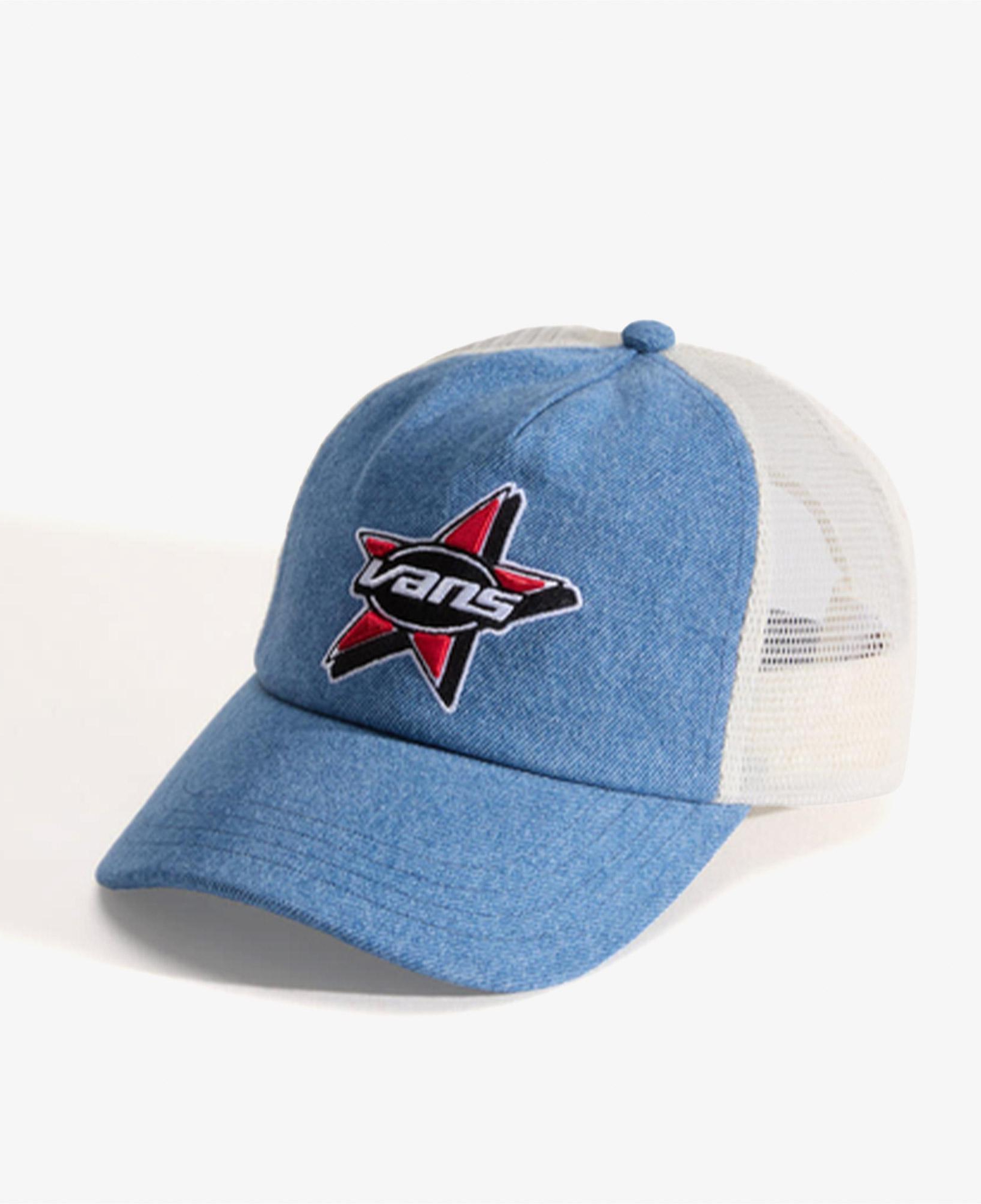 Vans Marked Jockey Trucker Unisex Mavi Şapka