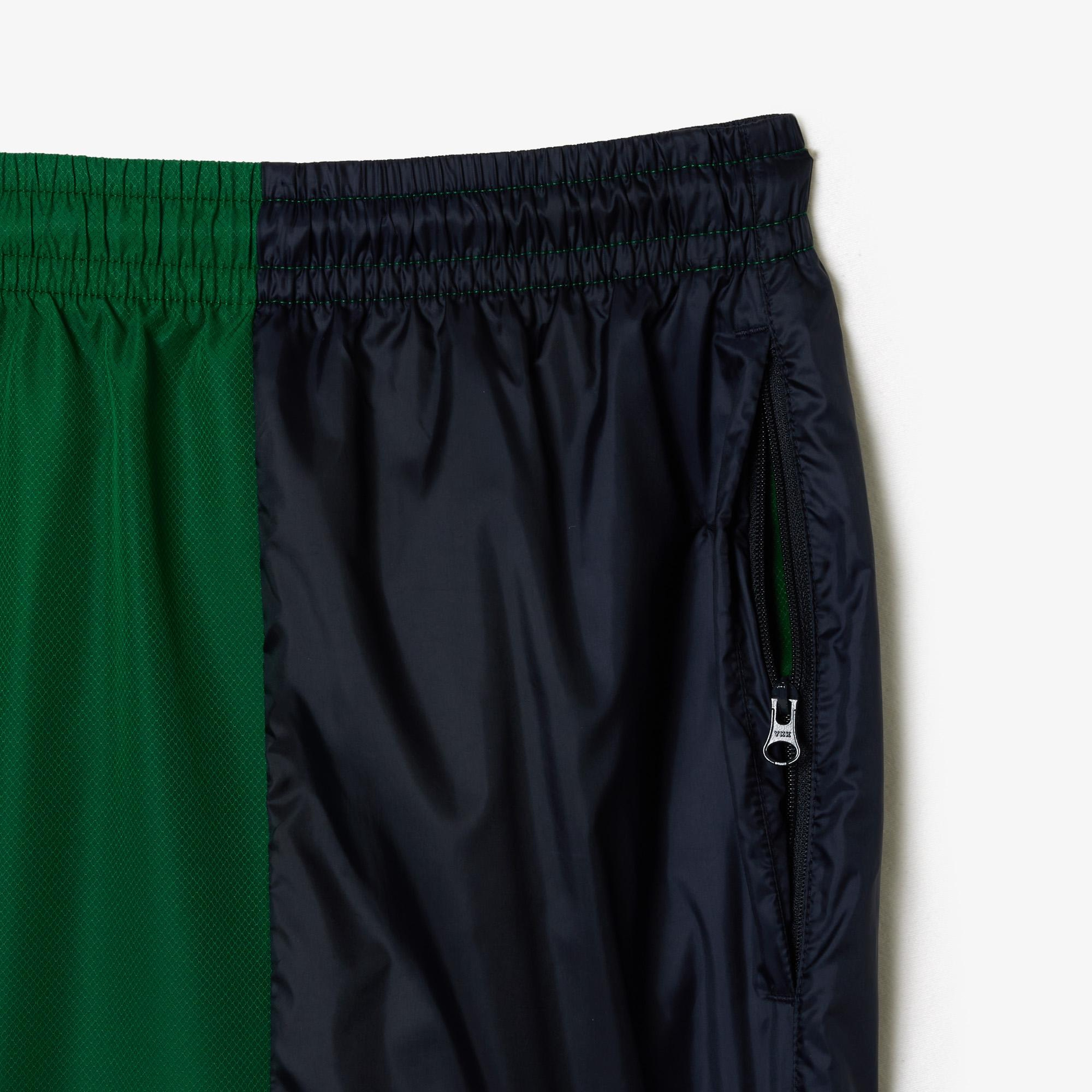 Erkek Relaxed Fit Renk Bloklu Renkli Eşofman Altı