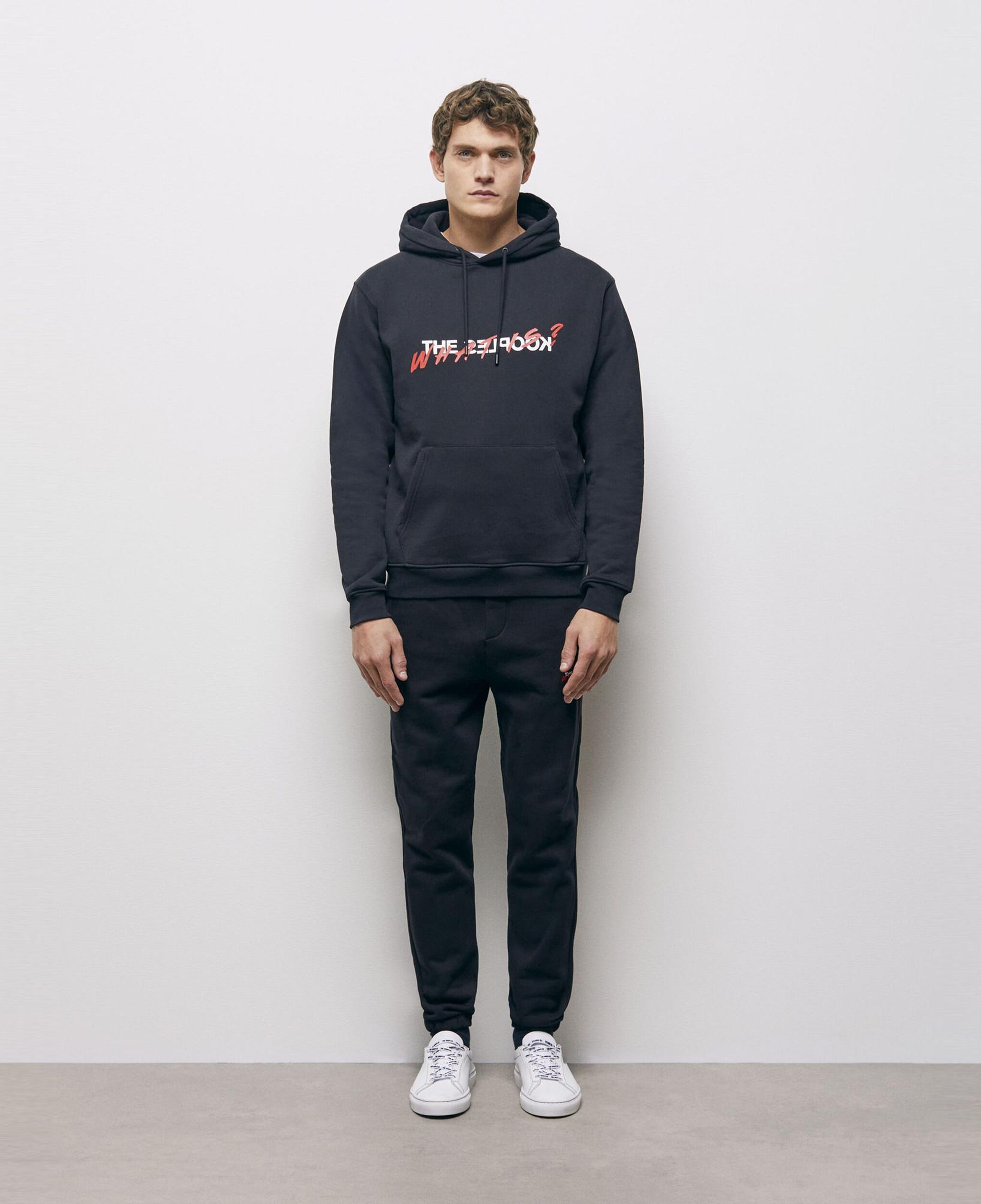 The Kooples Classic Erkek Siyah Sweatshirt