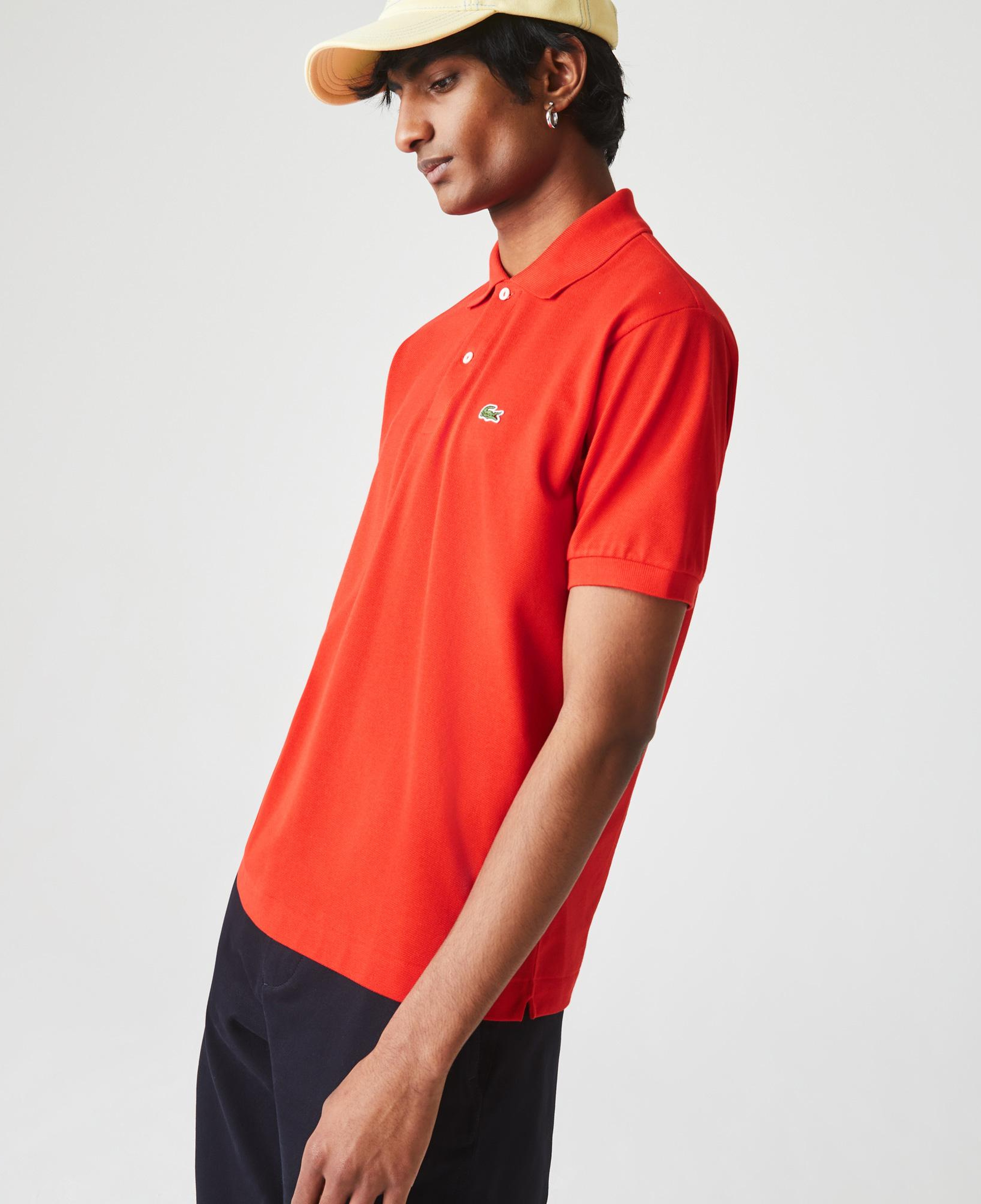 L.12.12 Erkek Classic Fit Kırmızı Polo