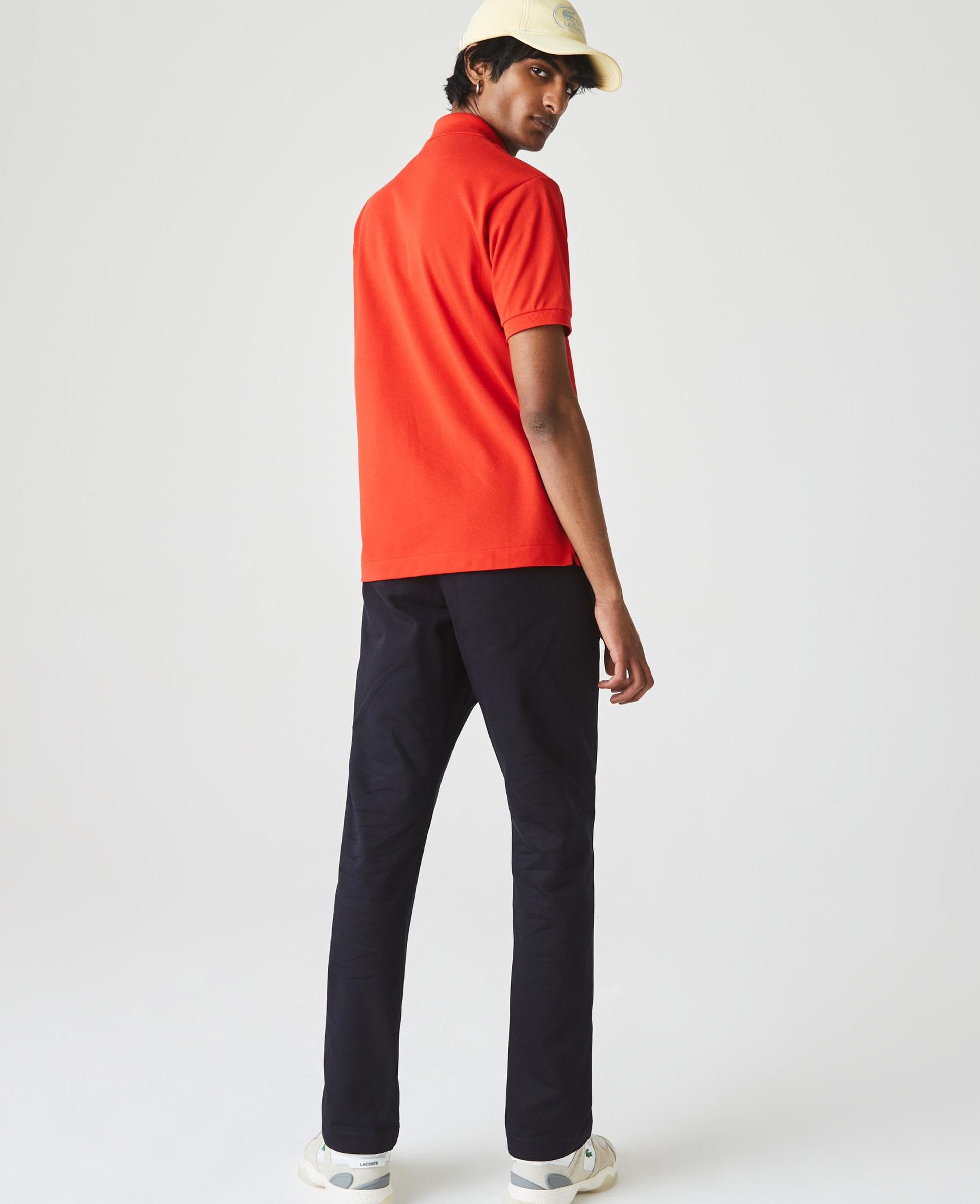 L.12.12 Erkek Classic Fit Kırmızı Polo