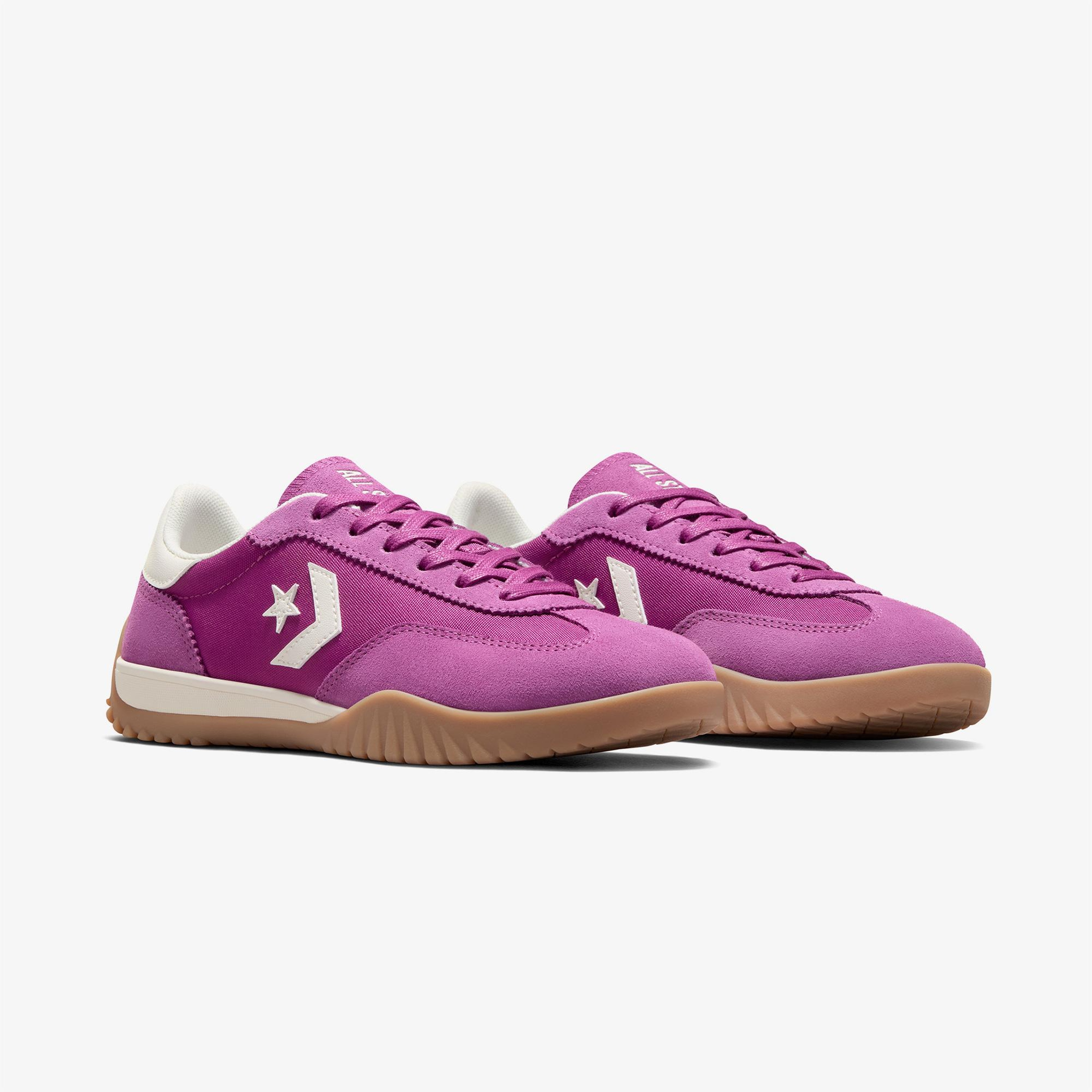 Converse Run Star Trainer Unisex Mor Deri Sneaker