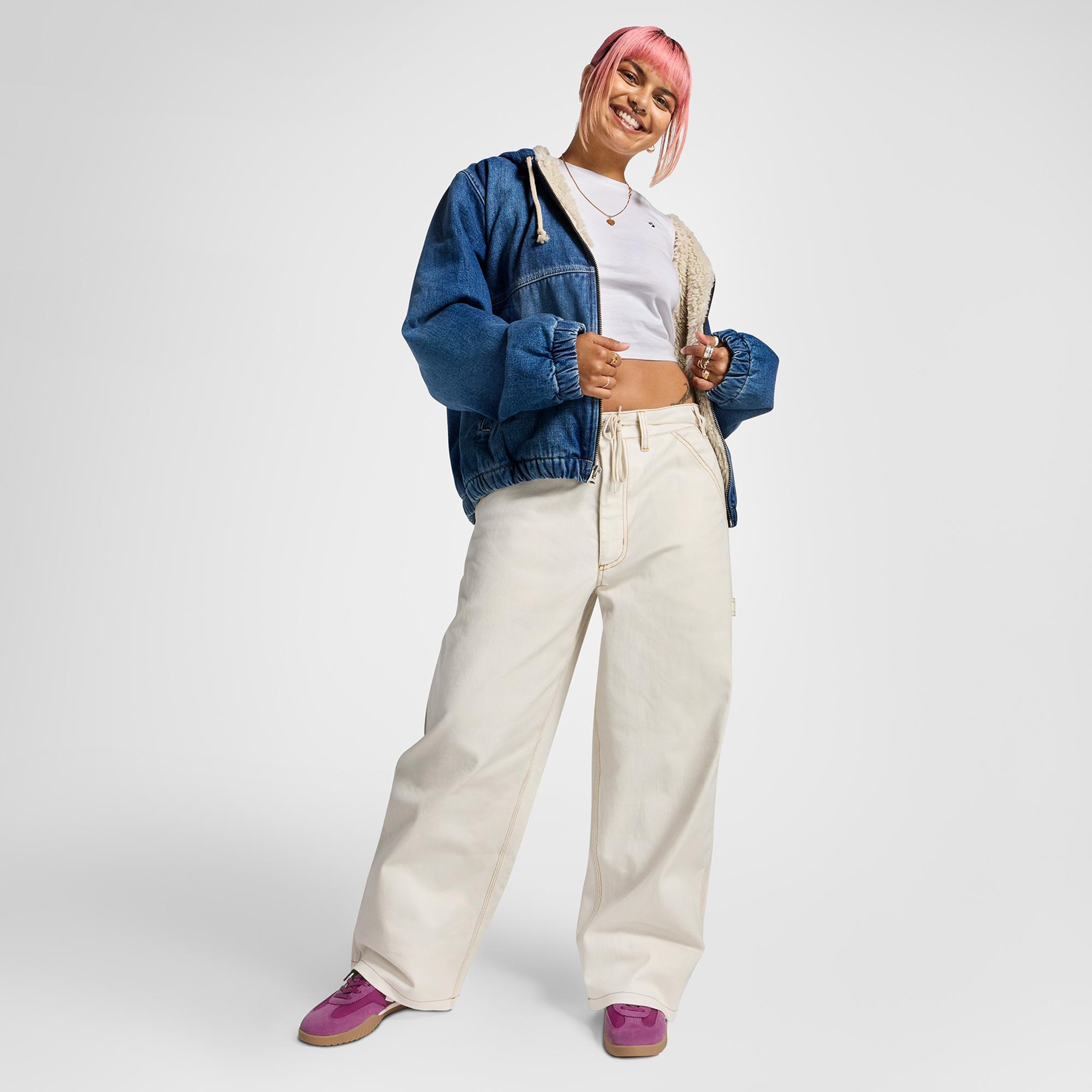 Converse Run Star Trainer Unisex Mor Deri Sneaker