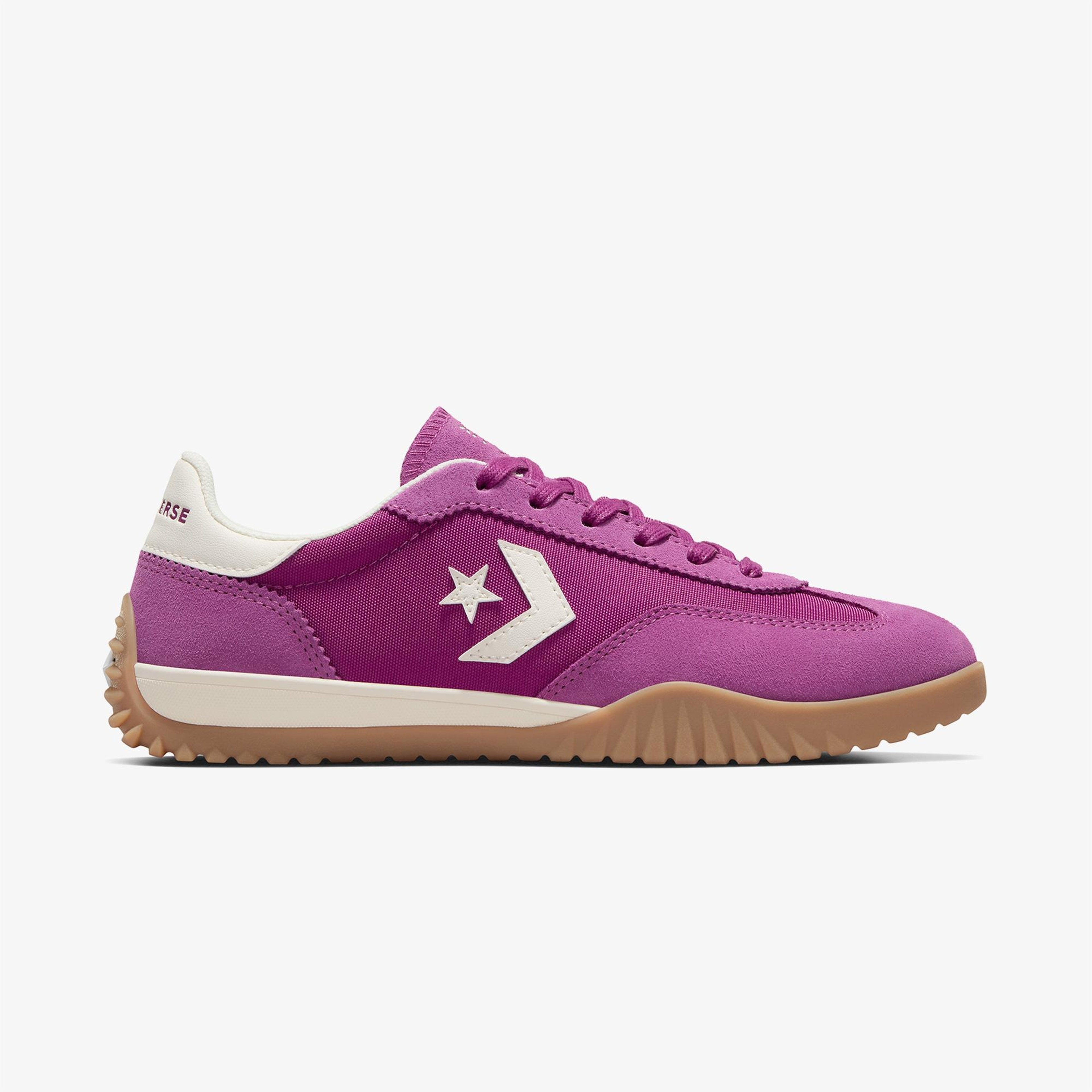 Converse Run Star Trainer Unisex Mor Deri Sneaker
