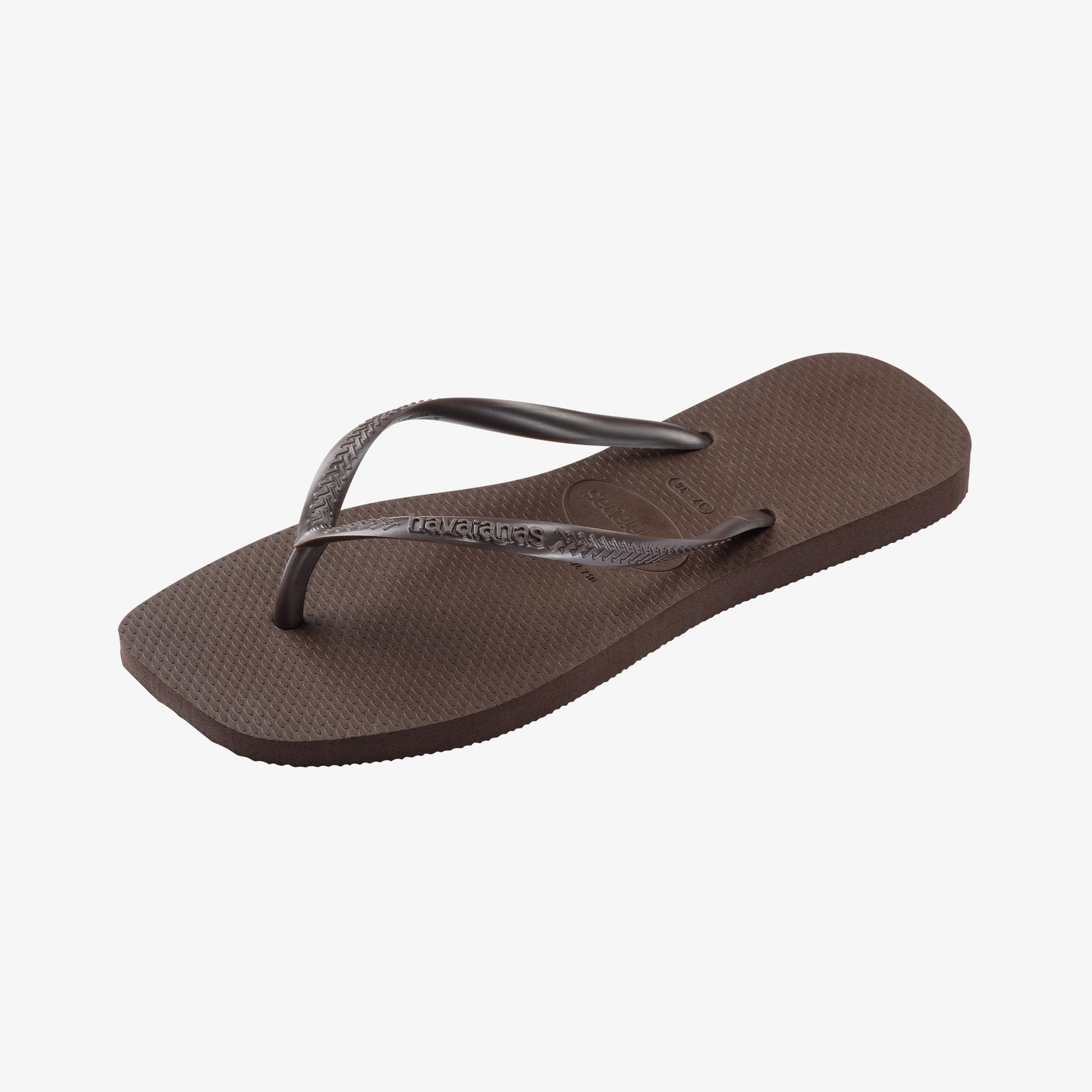 Havaianas Square Kadın Kahverengi Terlik